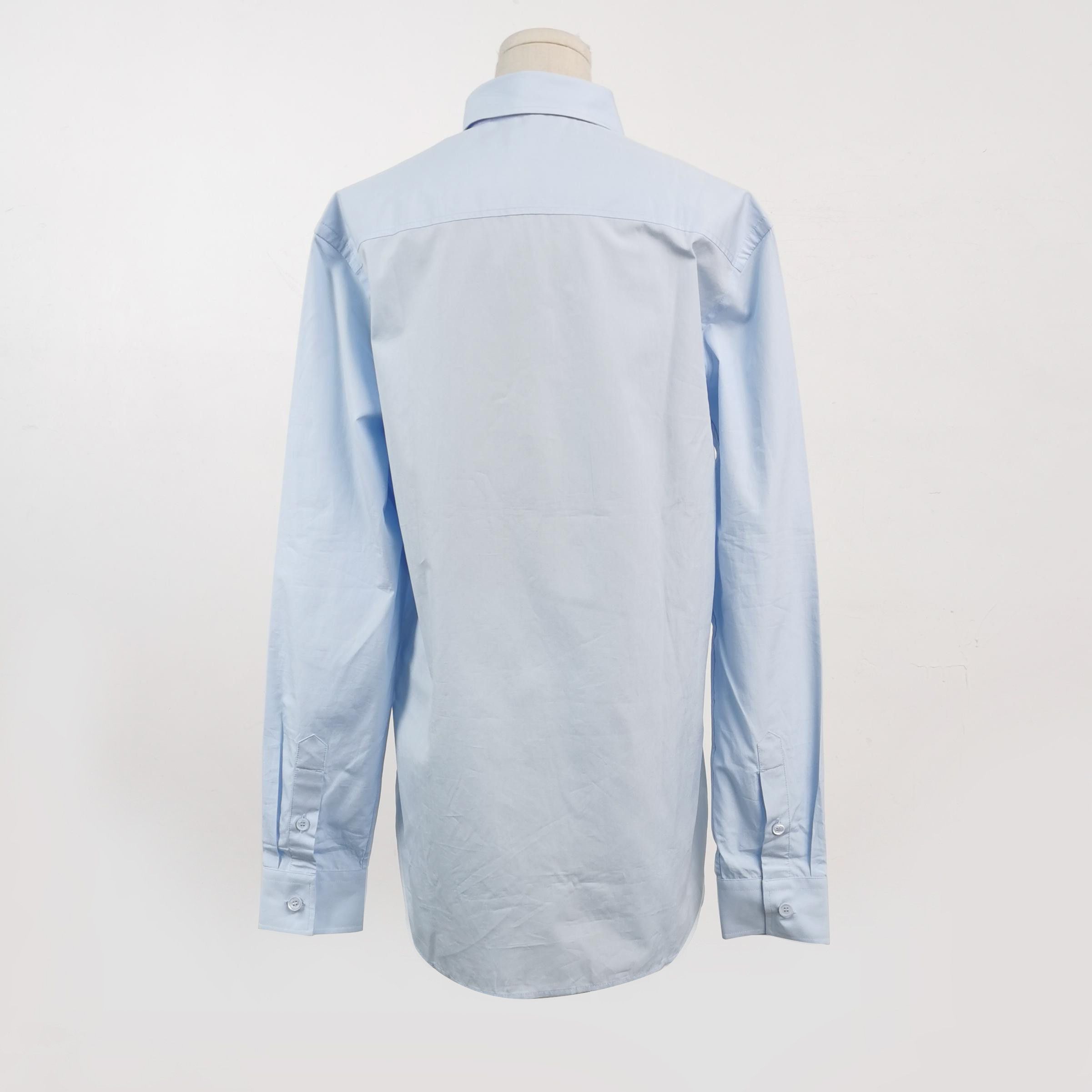 Burberry Burberry Script Logo Cotton Shirt Size XS Size US XS / EU 42 / 0 - 2 Thumbnail
