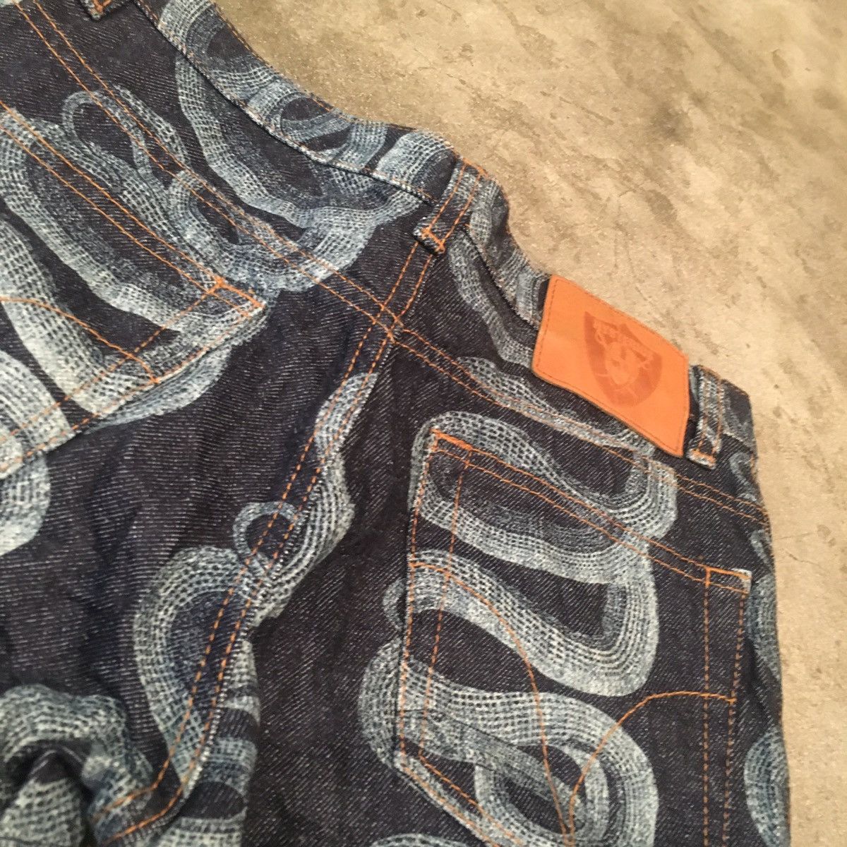 Hysteric Glamour Snake Denim