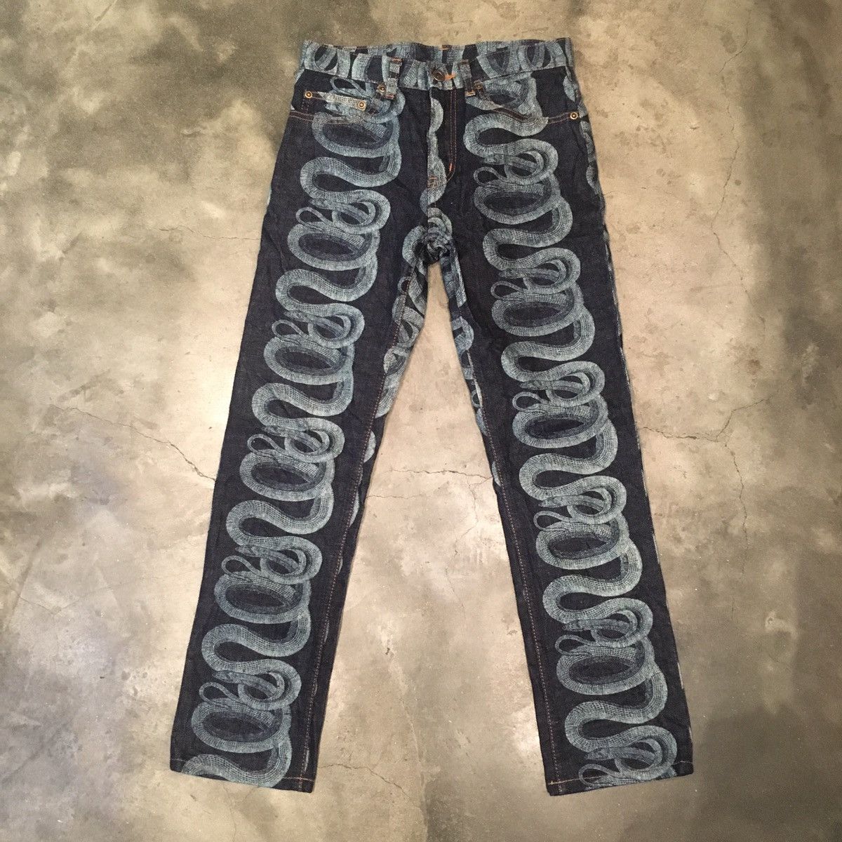 Hysteric Glamour Hysteric Glamour Snake Denim Size US 28 / EU 44 - 2 Thumbnail