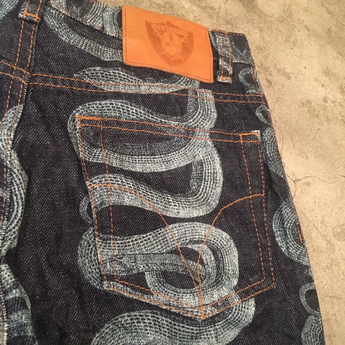 Hysteric Glamour Hysteric Glamour Snake Denim Size US 28 / EU 44 - 4 Thumbnail