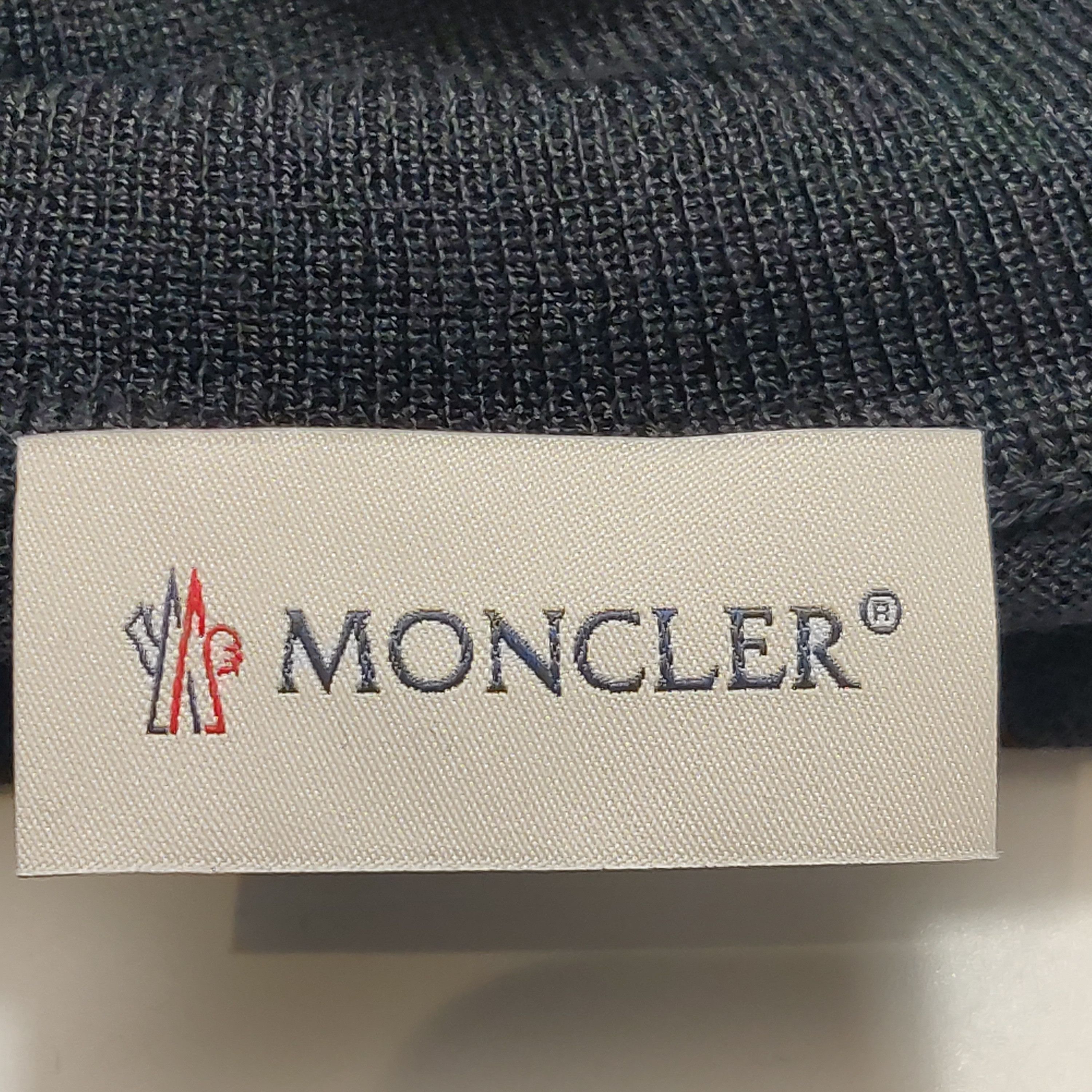 Moncler Moncler Black Wool Turtleneck Sweater Size L Size US L / EU 52-54 / 3 - 4 Thumbnail