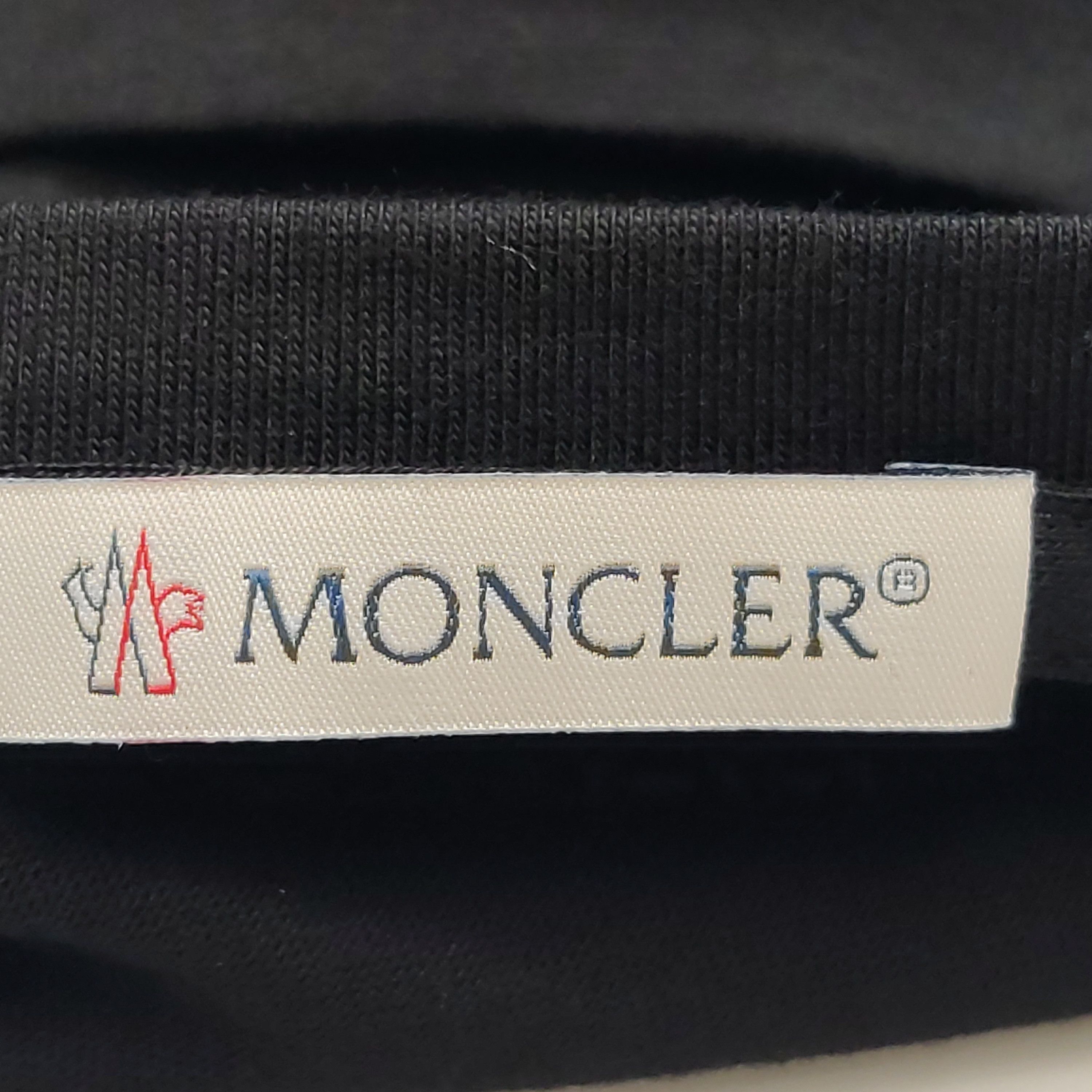 Moncler Moncler Logo Patch Cotton T-Shirt XL Size US XL / EU 56 / 4 - 5 Thumbnail
