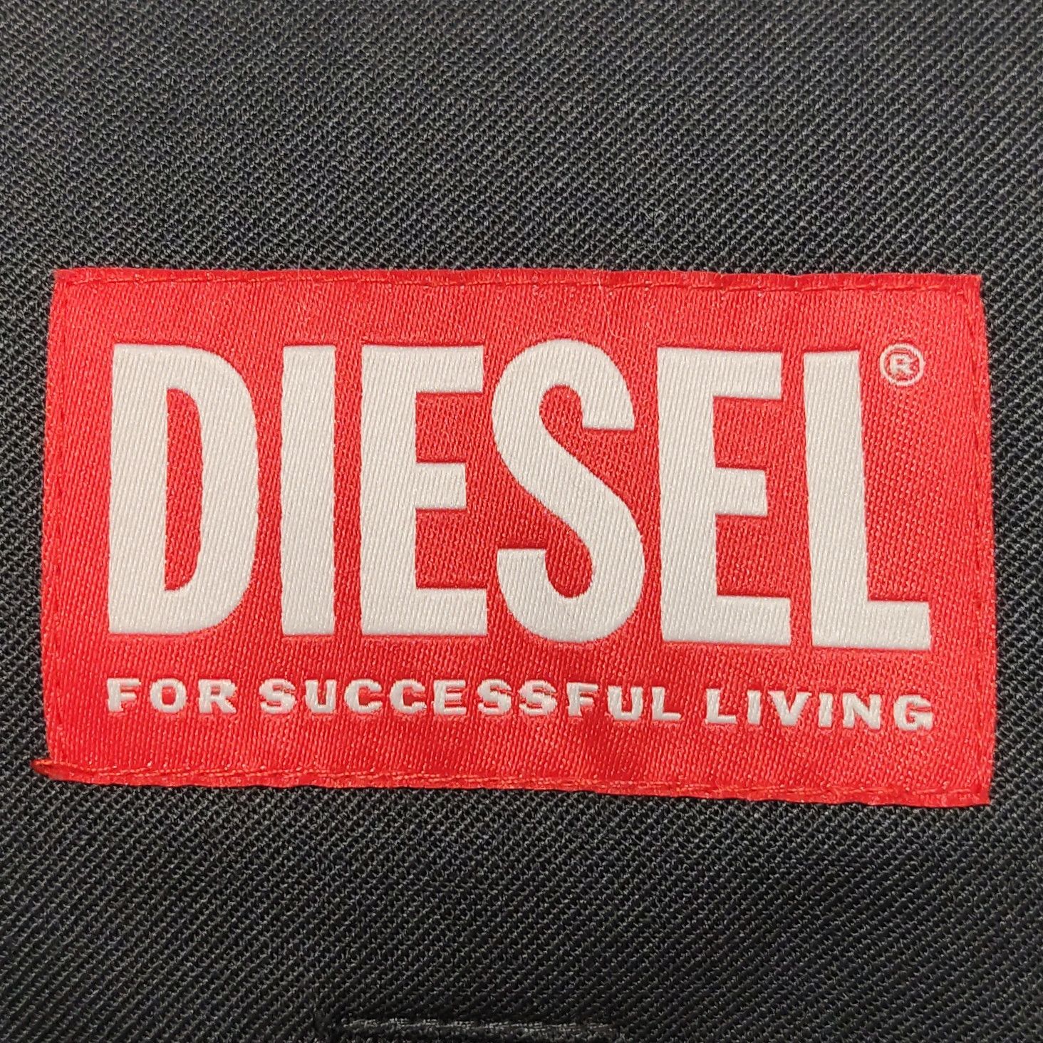 Diesel Diesel Wool Blend Piping Zip Jacket Size 46 Size US S / EU 44-46 / 1 - 5 Thumbnail
