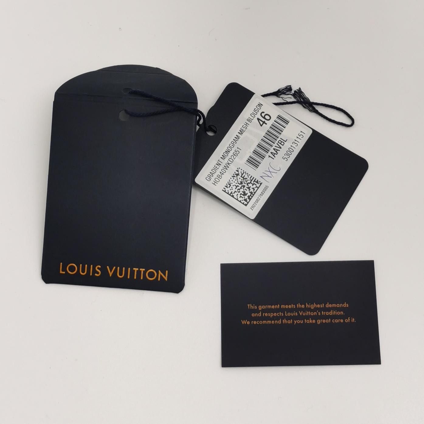 Louis Vuitton Louis Vuitton Gradient Monogram Mesh Blouson 46 Size US S / EU 44-46 / 1 - 4 Thumbnail