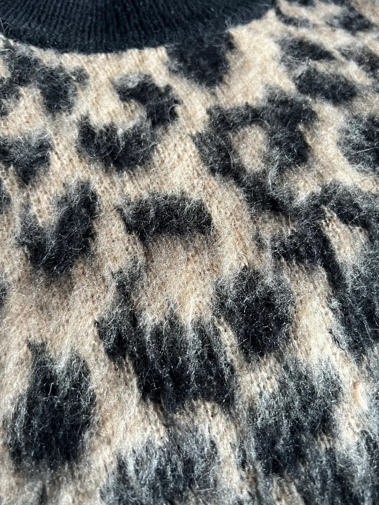 & Other Stories & Other Stories Leopard mönstrad midjekort tröja Sweater Size XS / US 0-2 / IT 36-38 - 5 Thumbnail