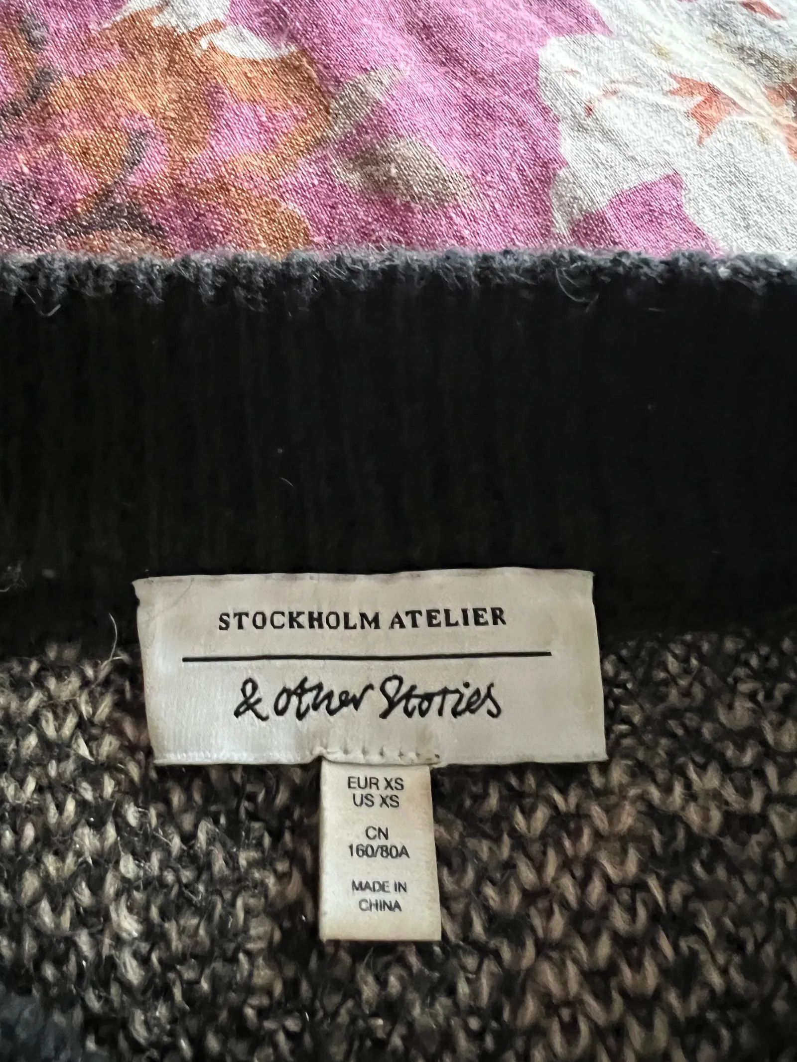 & Other Stories & Other Stories Leopard mönstrad midjekort tröja Sweater Size XS / US 0-2 / IT 36-38 - 3 Thumbnail