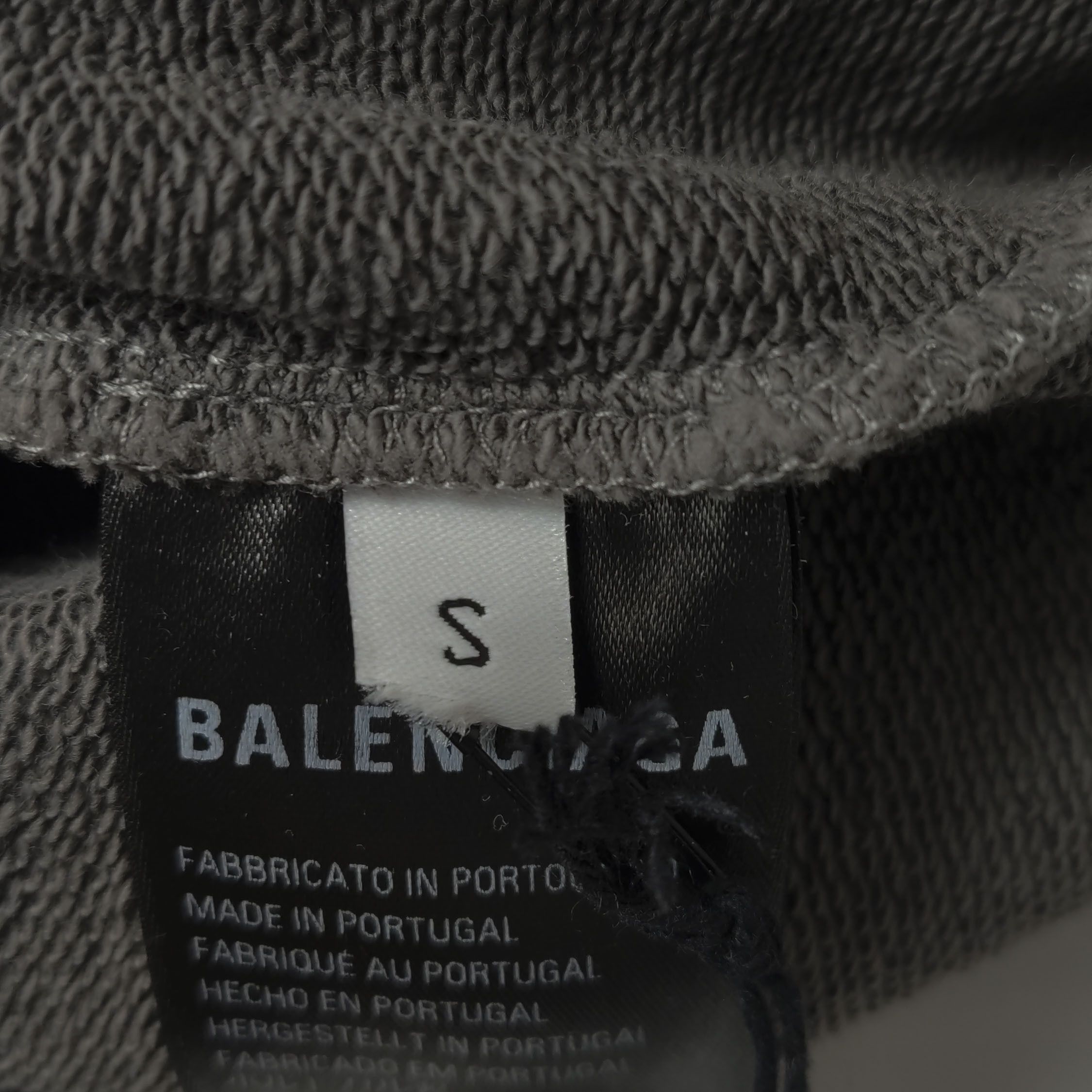 Balenciaga Balenciaga Logo Embroidered Hoodie Size S Size US S / EU 44-46 / 1 - 11 Thumbnail