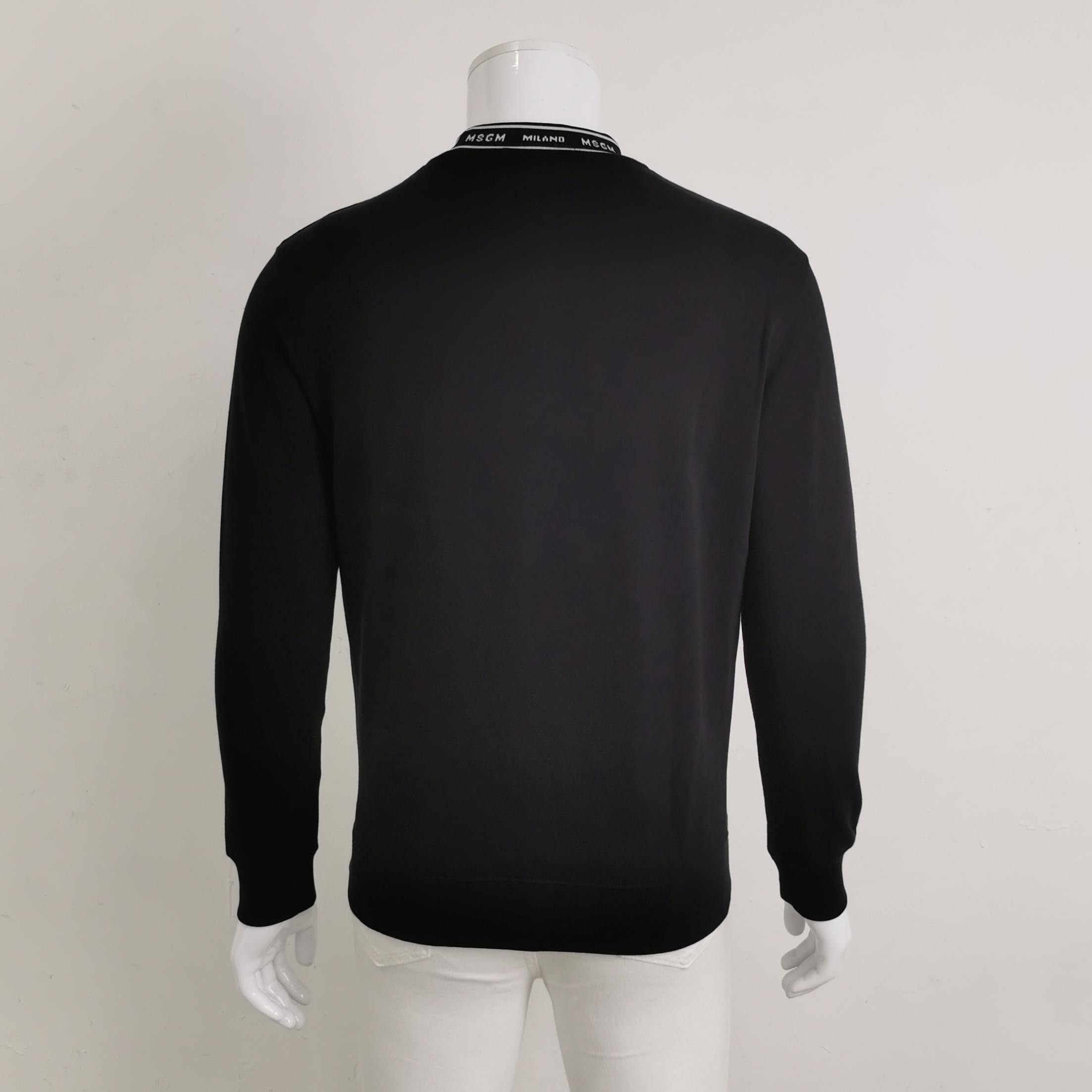 MSGM MSGM Logo Neck Sweatshirt M Size M / US 6-8 / IT 42-44 - 2 Thumbnail