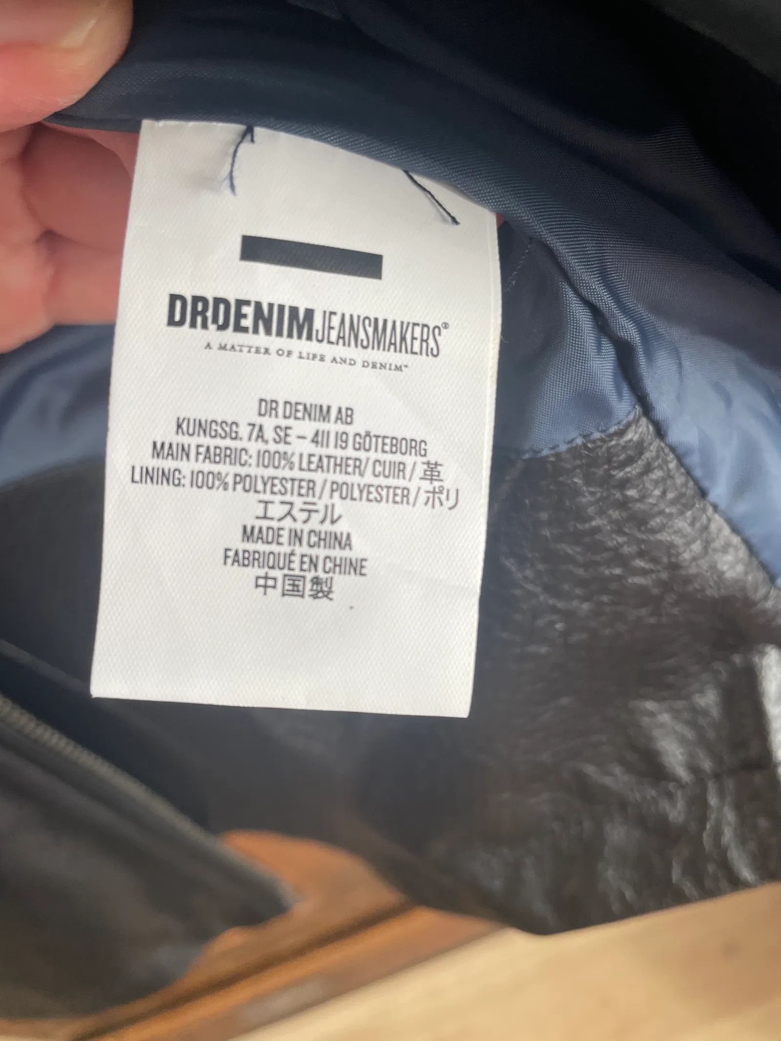Dr. Denim Dr. Denim Bonnie leatherjacket 101 Leather Jacket Size S / US 4 / IT 40 - 3 Thumbnail