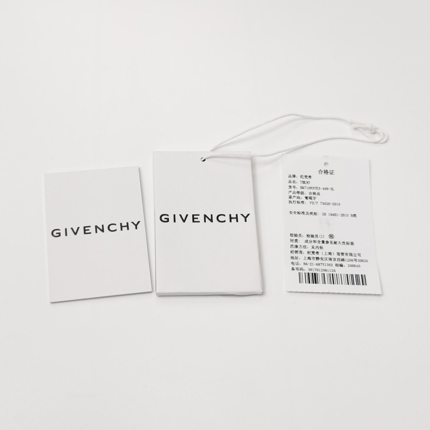 Givenchy Givenchy Paris Eiffel Tower Logo T-Shirt XL Size US XL / EU 56 / 4 - 4 Thumbnail