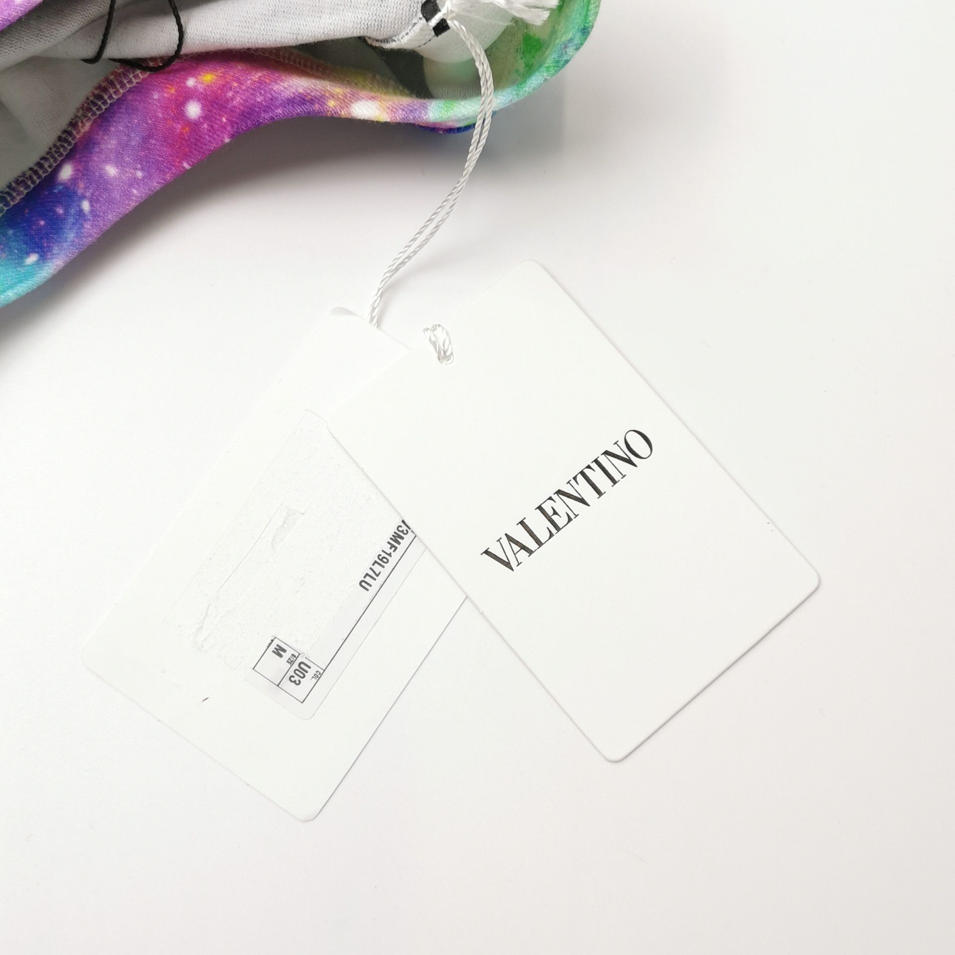 Valentino Valentino Galaxy Print Logo Sweatshirt Size M Size US M / EU 48-50 / 2 - 4 Thumbnail