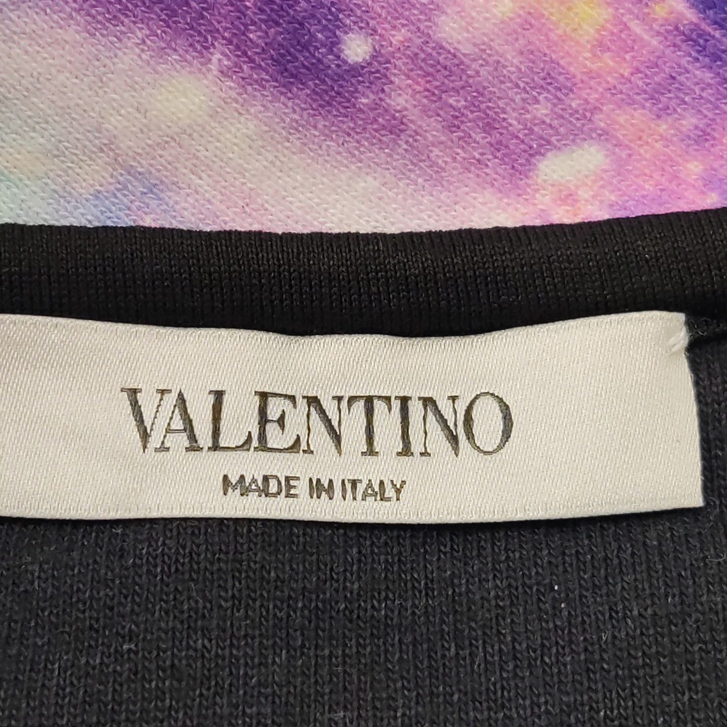 Valentino Valentino Galaxy Print Logo Sweatshirt Size M Size US M / EU 48-50 / 2 - 5 Thumbnail