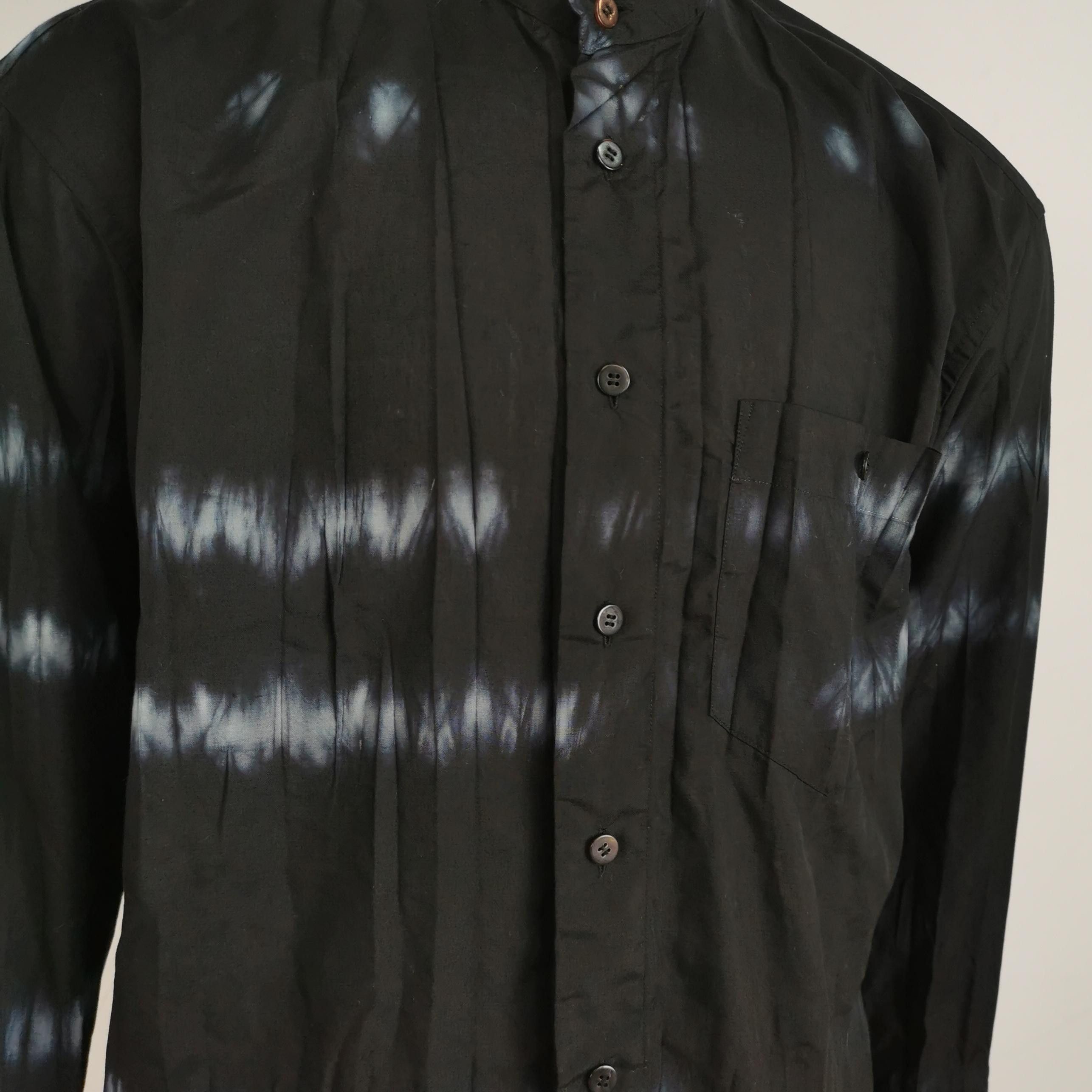 Issey Miyake Issey Miyake Tie-Dye Long Sleeve Shirt Size 3 Size US L / EU 52-54 / 3 - 3 Thumbnail