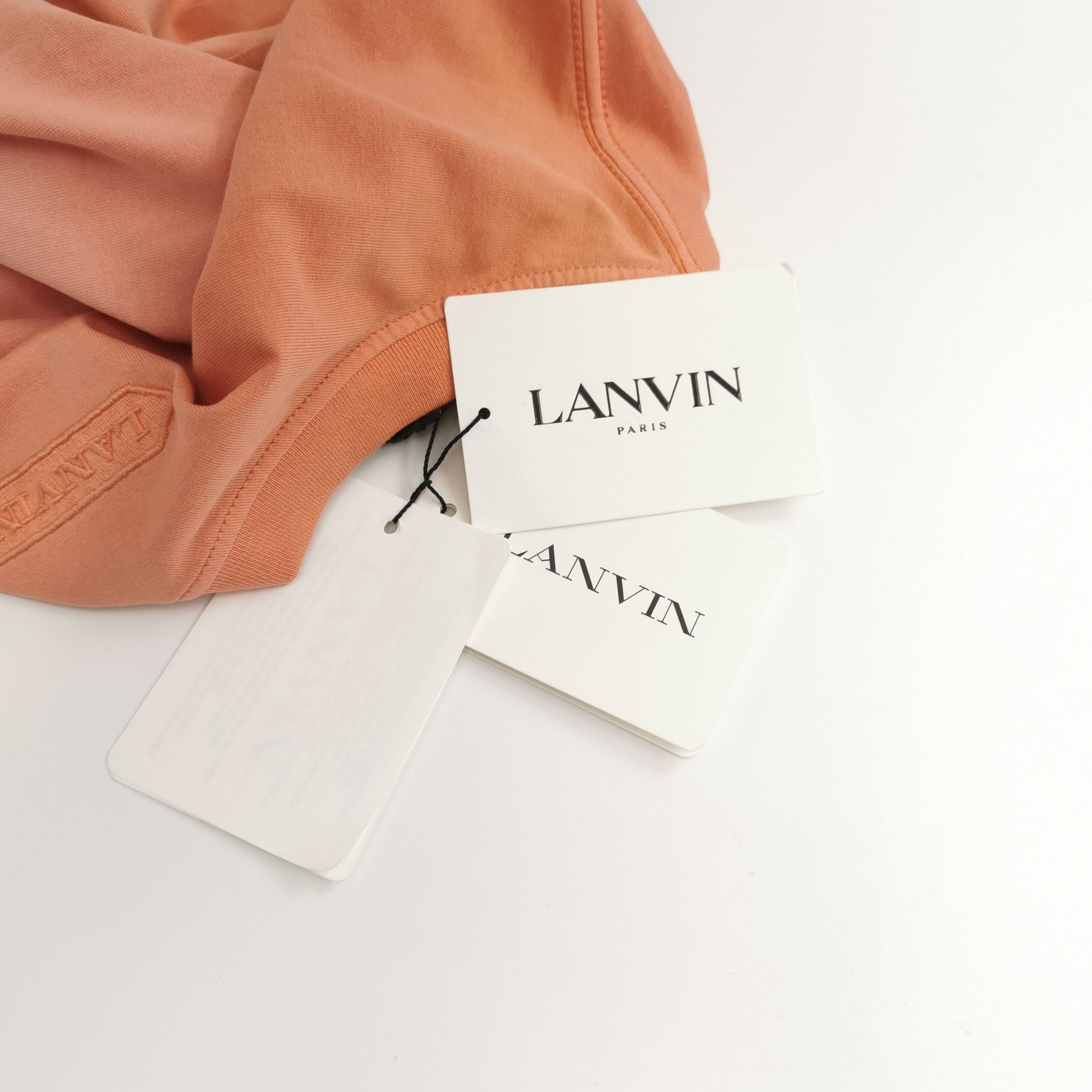 Lanvin Lanvin Ombré Gradient Cotton T-Shirt Size M Size US M / EU 48-50 / 2 - 4 Thumbnail
