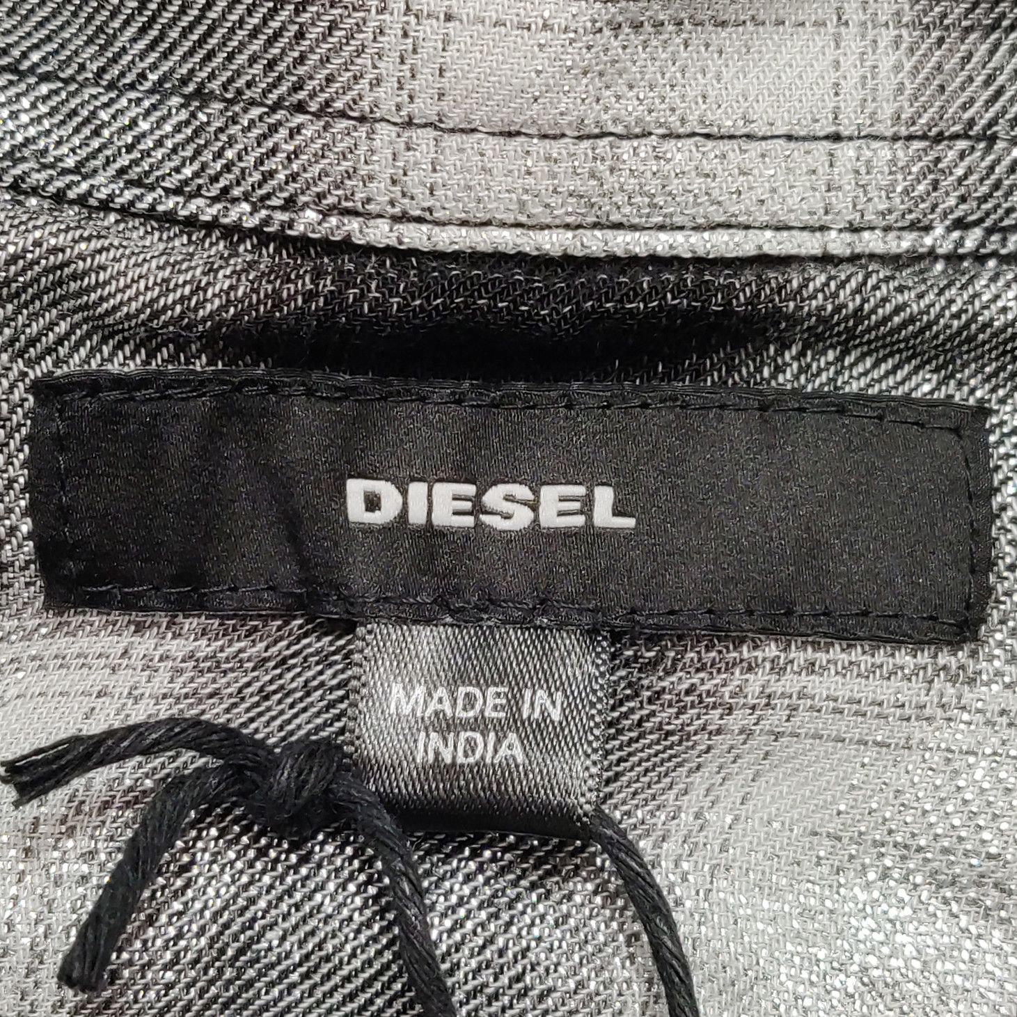 Diesel Diesel Gradient Metallic Check Shirt Size L Size US L / EU 52-54 / 3 - 5 Thumbnail
