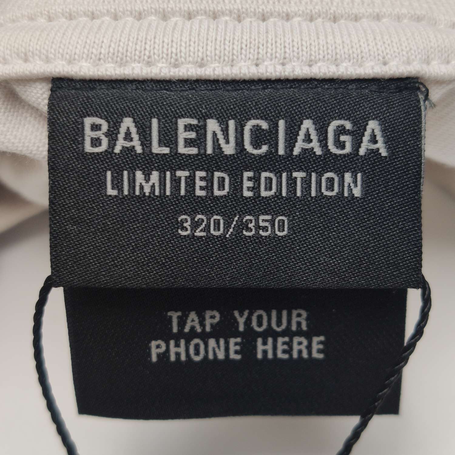 Balenciaga Balenciaga Need For Speed Tape Logo T-Shirt Size 2 Size US M / EU 48-50 / 2 - 5 Thumbnail