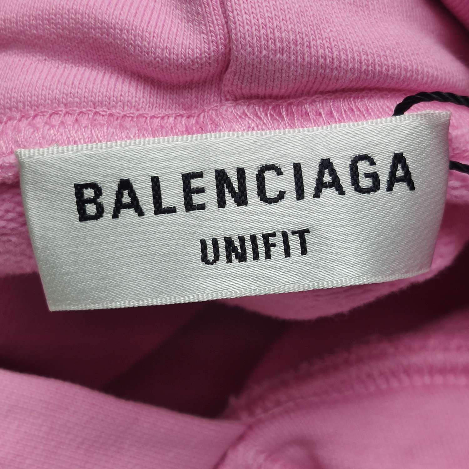 Balenciaga Balenciaga Pink Logo Embroidered Hoodie Size L Size US L / EU 52-54 / 3 - 5 Thumbnail