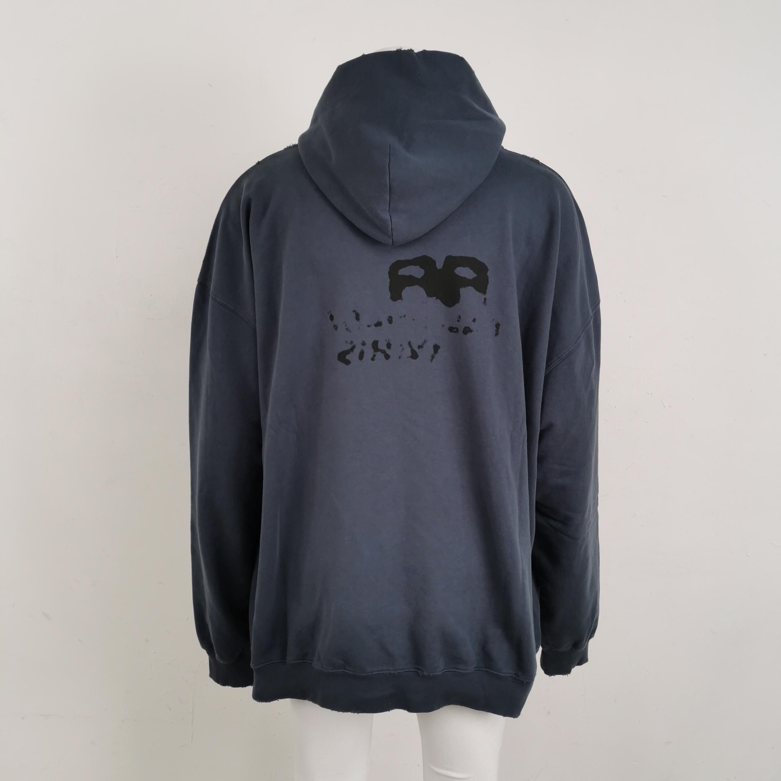 Balenciaga Balenciaga BB Paris Logo Hoodie XS Size US XS / EU 42 / 0 - 2 Thumbnail