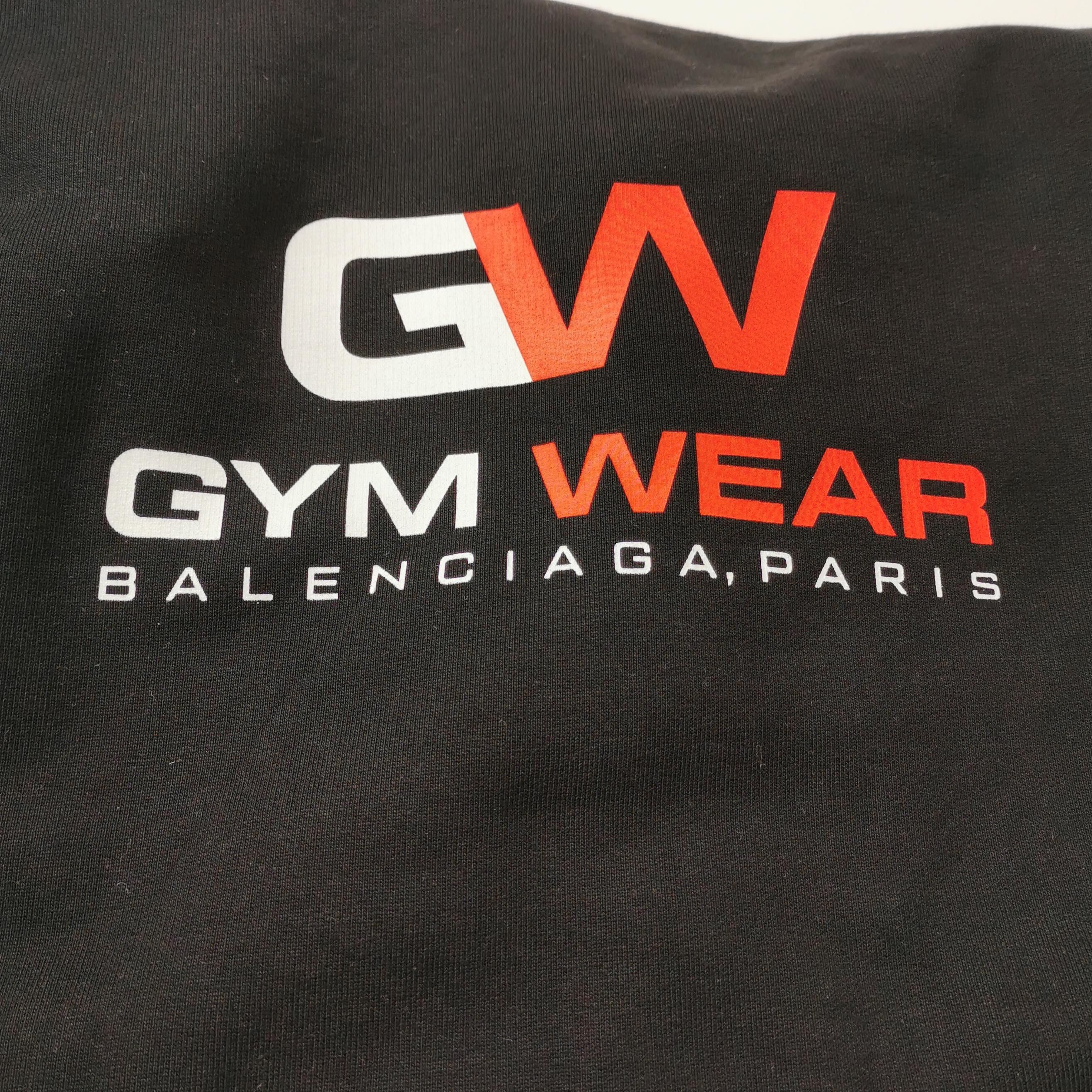Balenciaga Balenciaga Gym Wear Logo Hoodie Size S Size US S / EU 44-46 / 1 - 3 Thumbnail