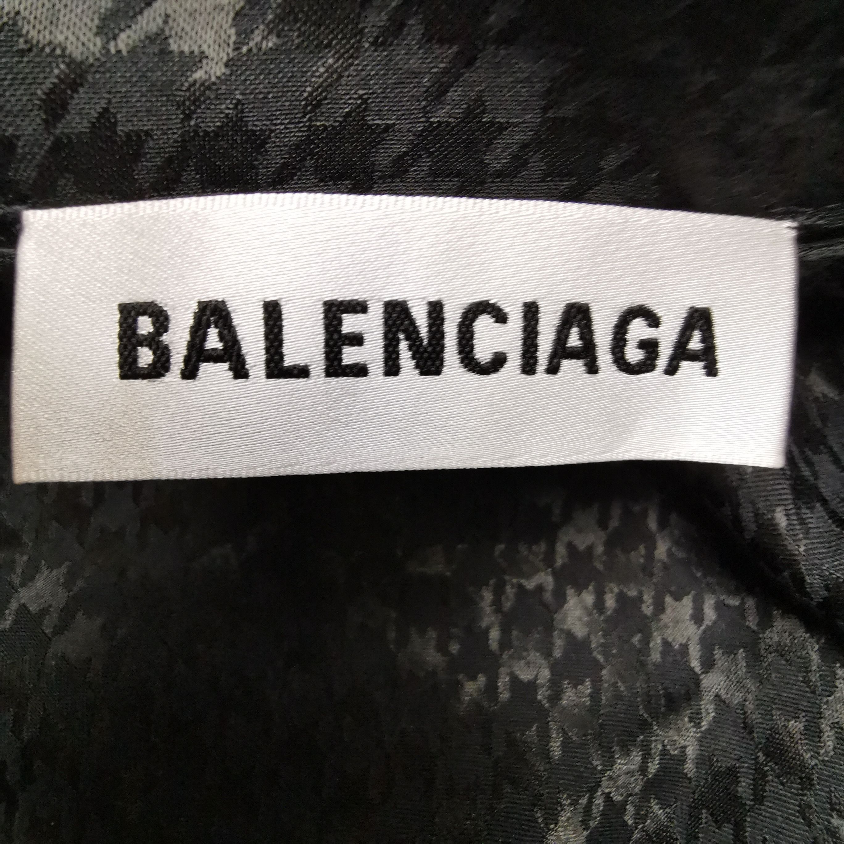 Balenciaga Balenciaga BB Logo Houndstooth Track Jacket XS Size US XS / EU 42 / 0 - 5 Thumbnail