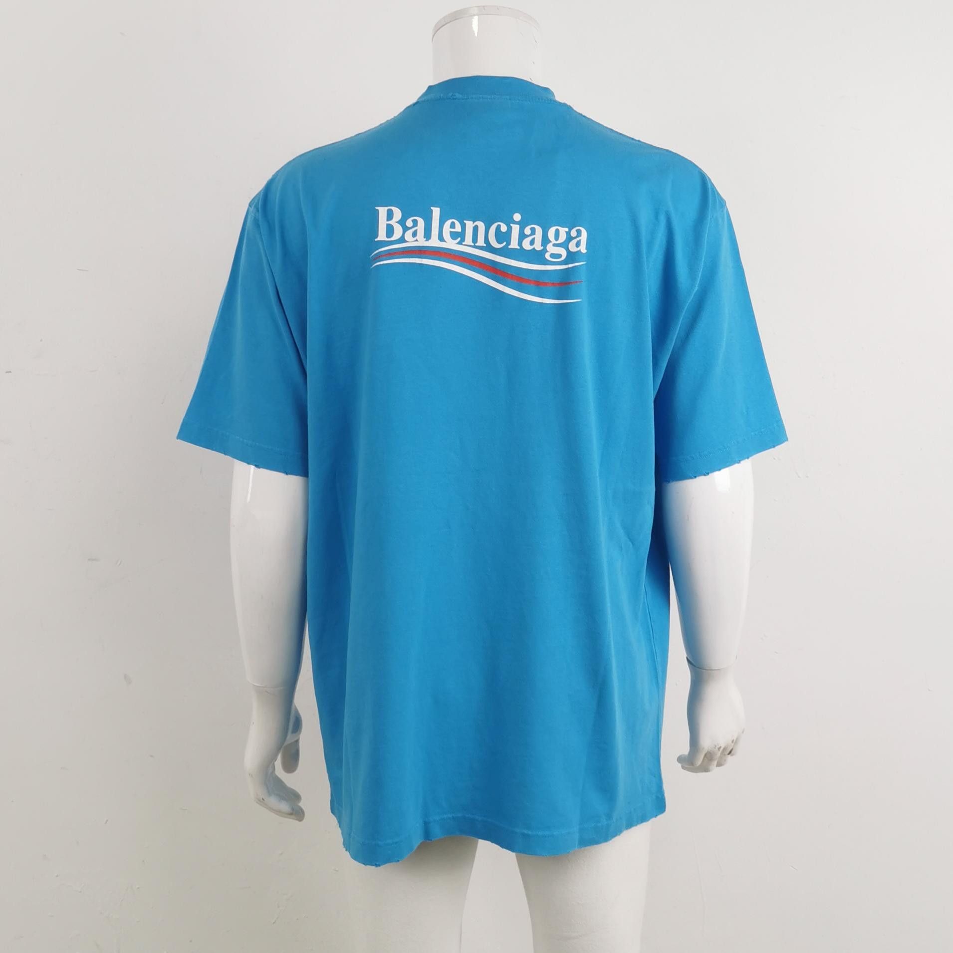 Balenciaga Balenciaga Political Campaign Logo T-Shirt S Size US S / EU 44-46 / 1 - 2 Thumbnail