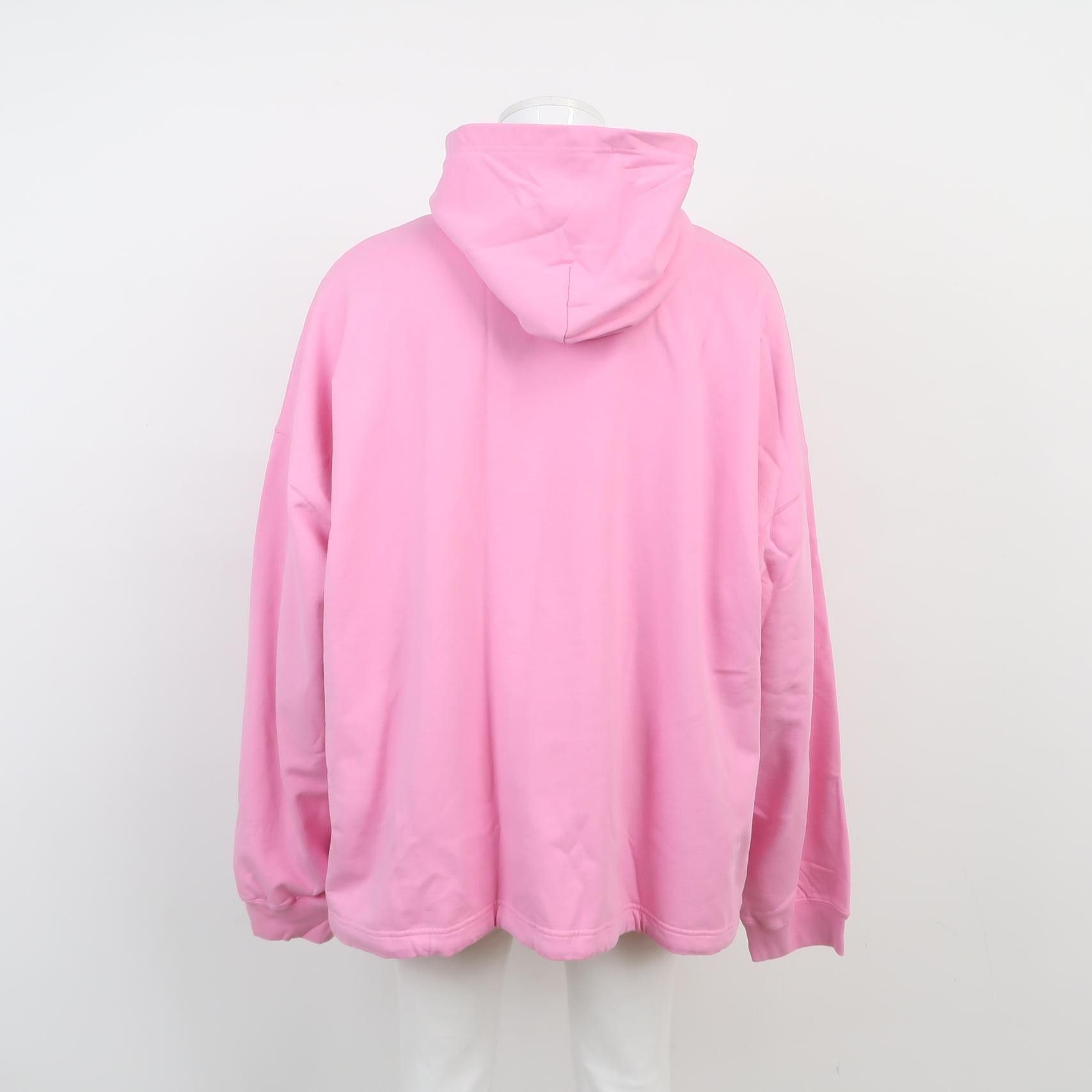 Balenciaga Balenciaga Embroidered Crest Logo Hoodie Pink L Size US L / EU 52-54 / 3 - 2 Thumbnail