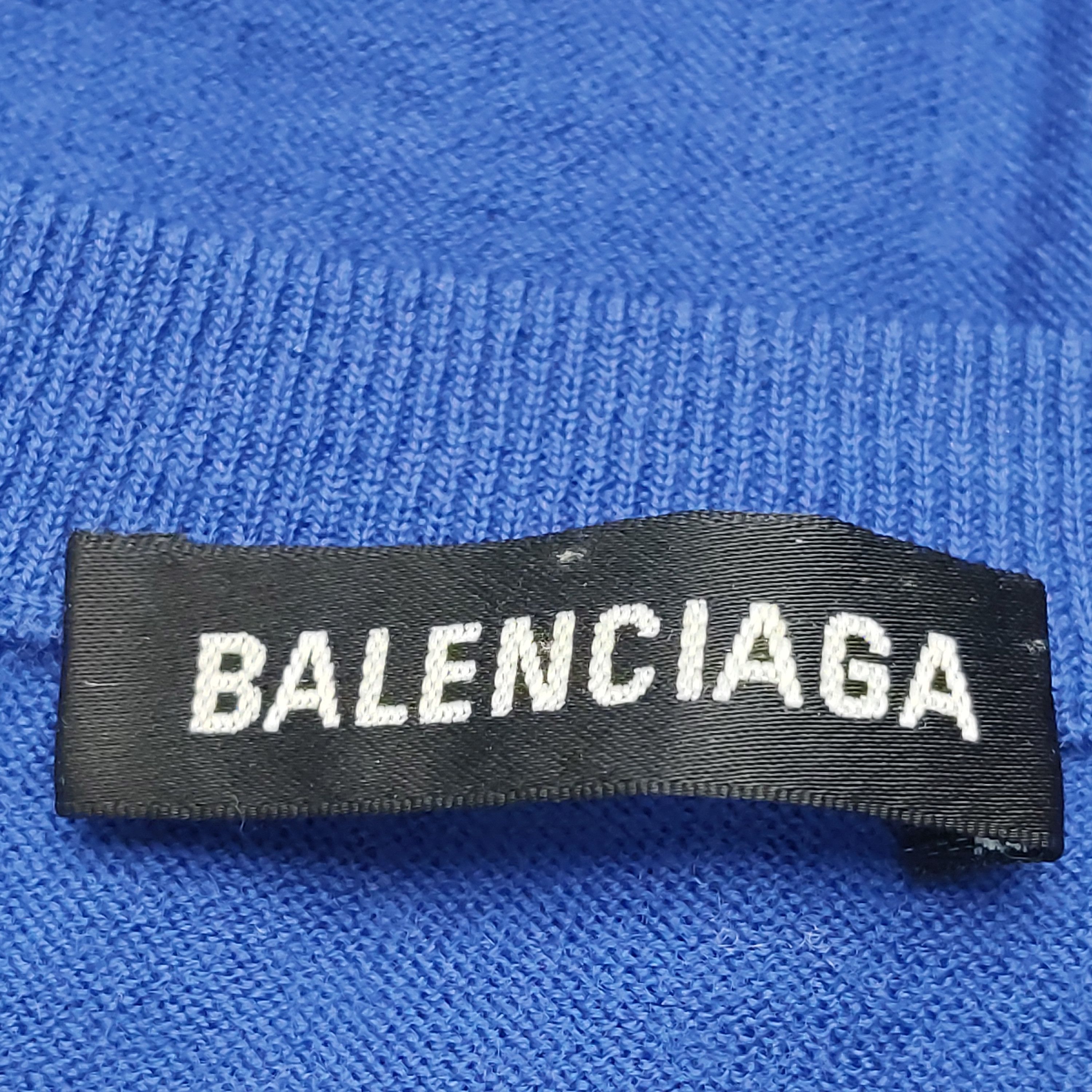 Balenciaga Balenciaga Back Logo Knit Sweater Size S Size US S / EU 44-46 / 1 - 4 Thumbnail