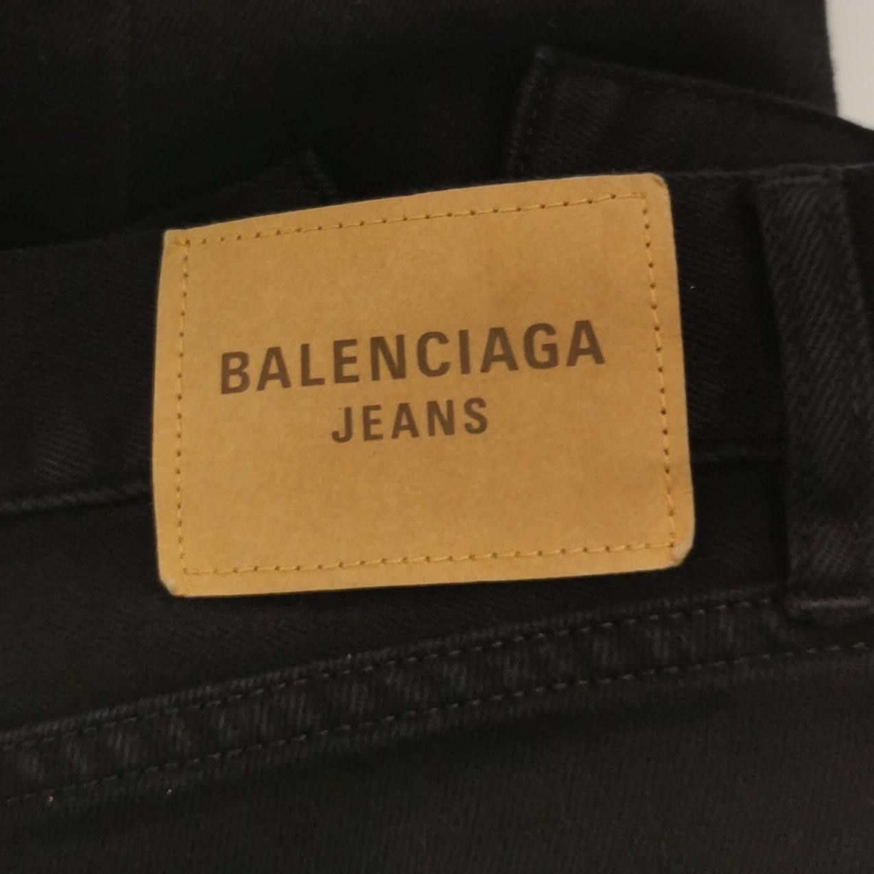 Balenciaga Balenciaga Black Denim Jeans Size 29 Size US 29 - 3 Thumbnail