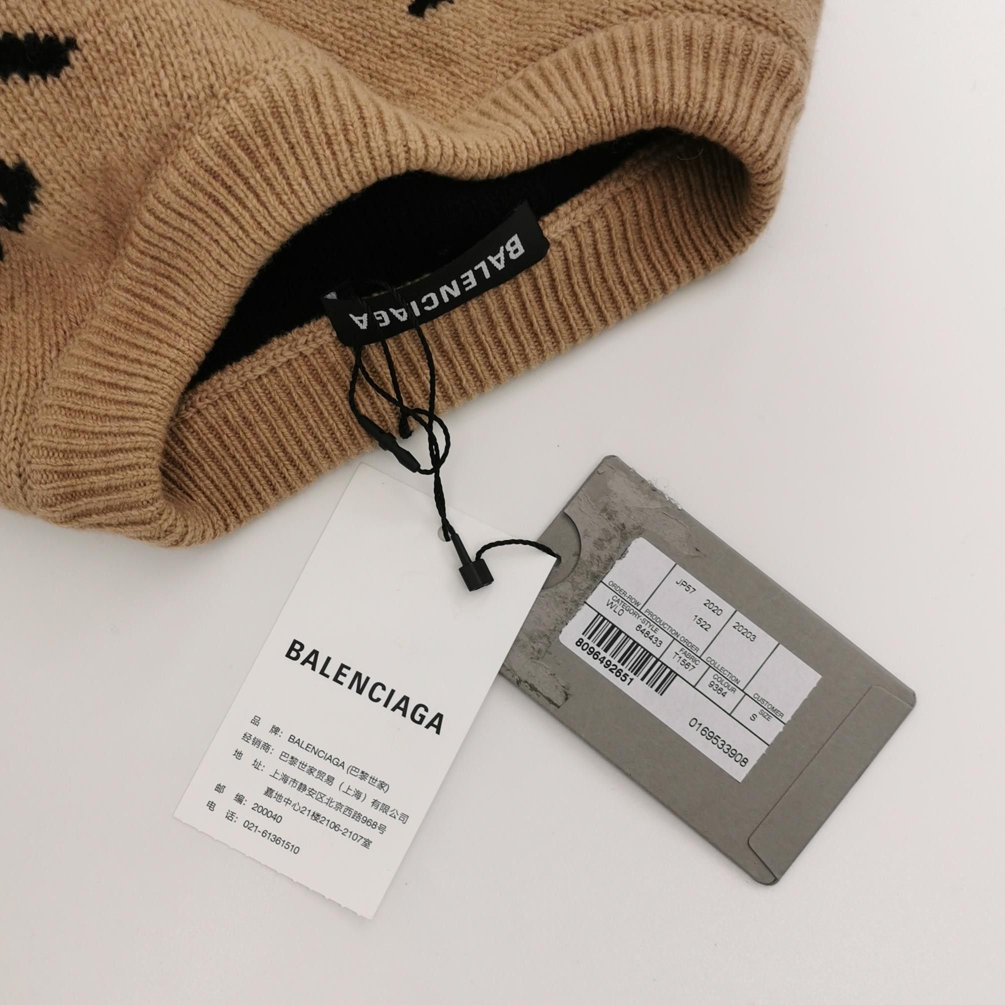 Balenciaga Balenciaga Diagonal Logo Wool Knit Sweater Size S Size US S / EU 44-46 / 1 - 4 Thumbnail