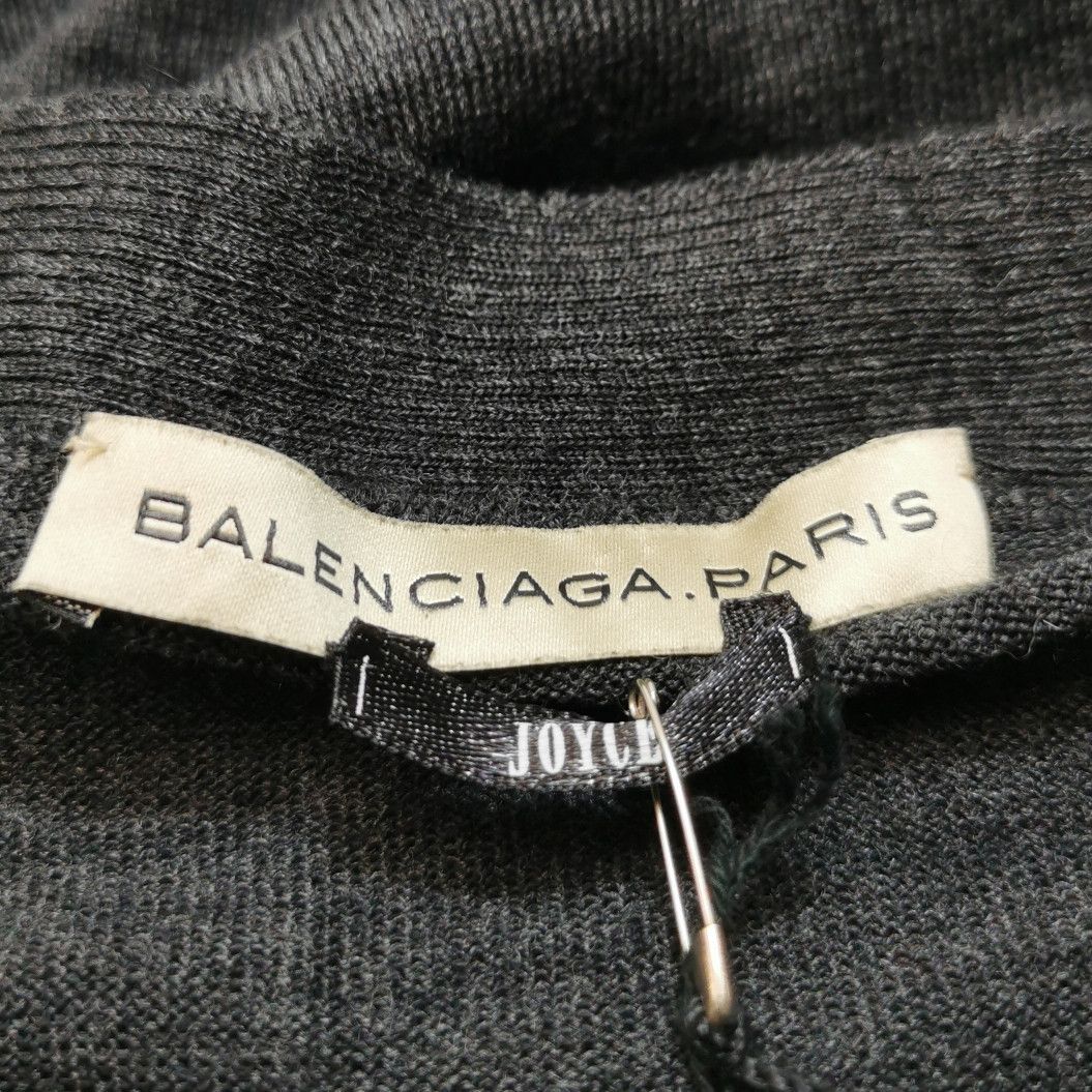 Balenciaga Balenciaga Wool Silk Cashmere V-Neck Cardigan S Size US S / EU 44-46 / 1 - 6 Thumbnail