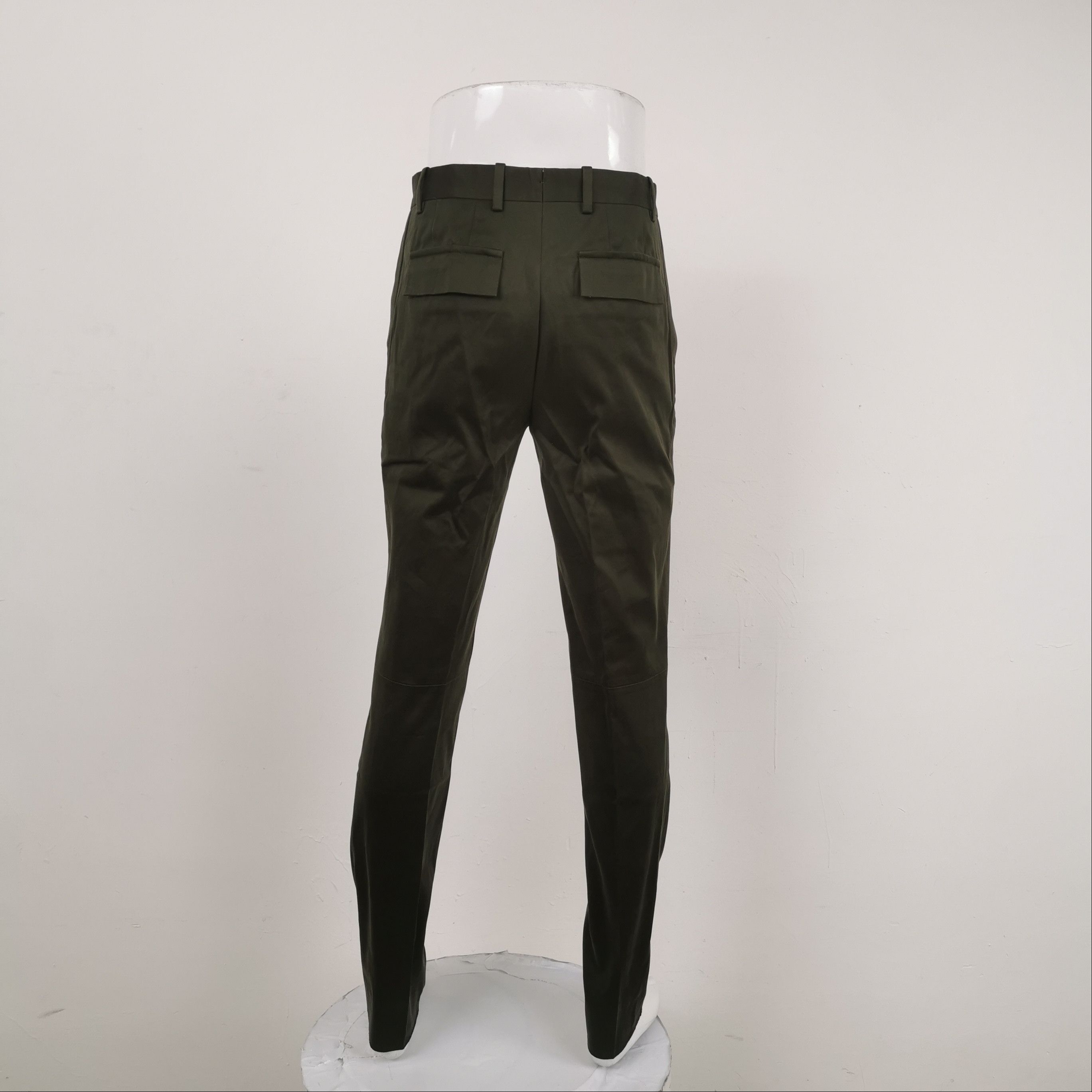 Balenciaga Balenciaga Cotton Solid Casual Pants Size 28 Size US 28 / EU 44 - 2 Thumbnail