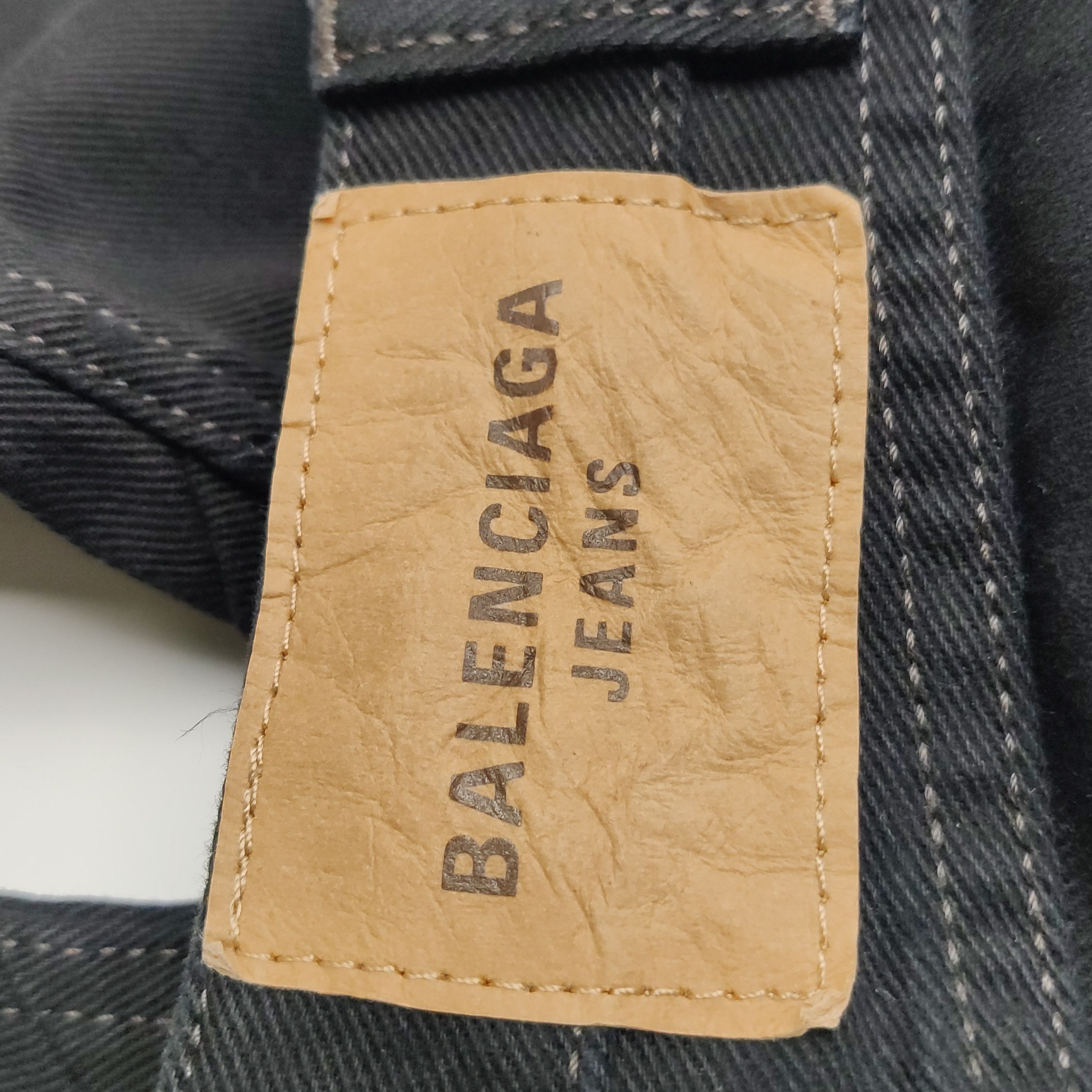 Balenciaga Balenciaga Solid Black Cotton Jeans US 30 Size US 30 / EU 46 - 9 Thumbnail
