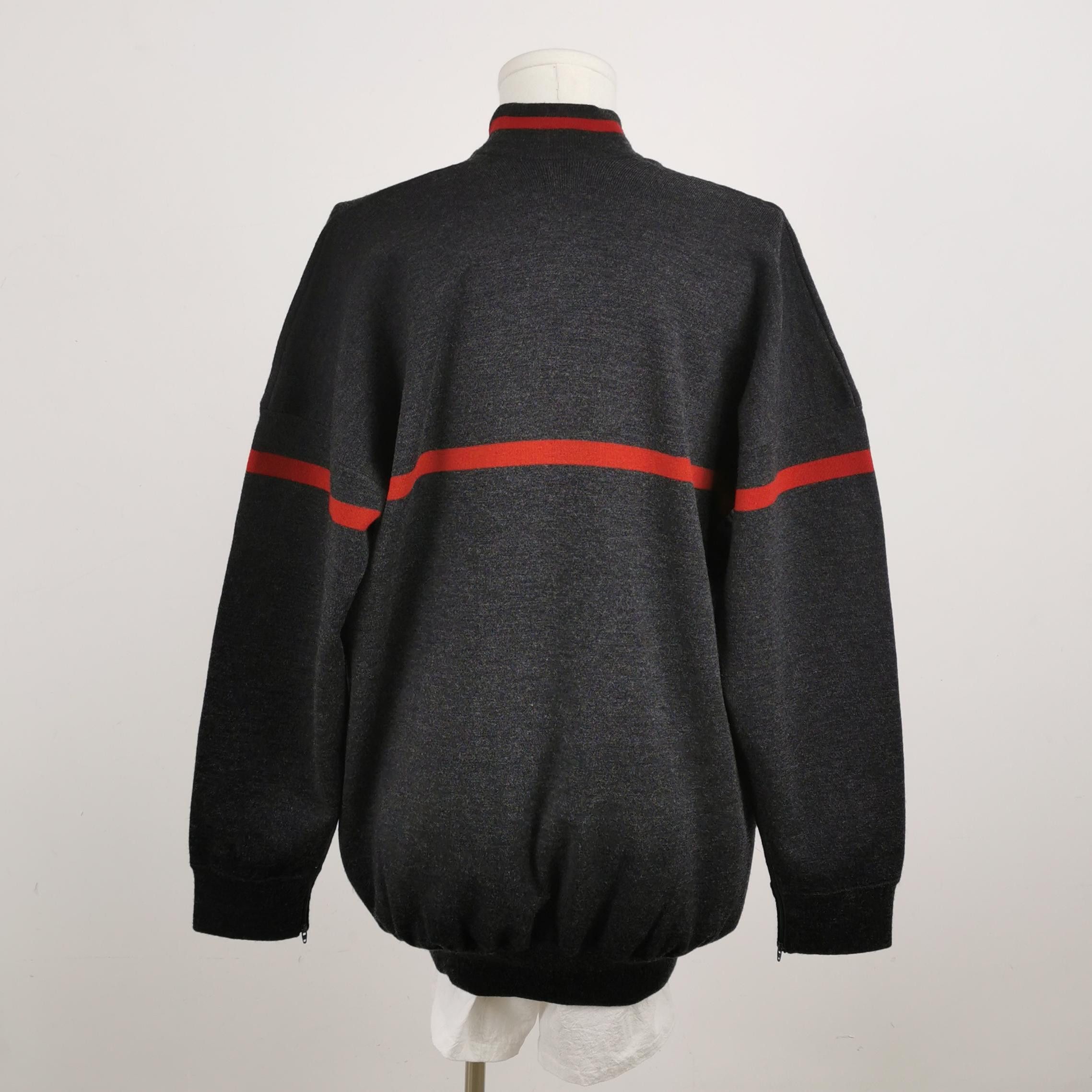 Balenciaga Balenciaga Colorblock Logo V-Neck Sweater XS Size US XS / EU 42 / 0 - 2 Thumbnail