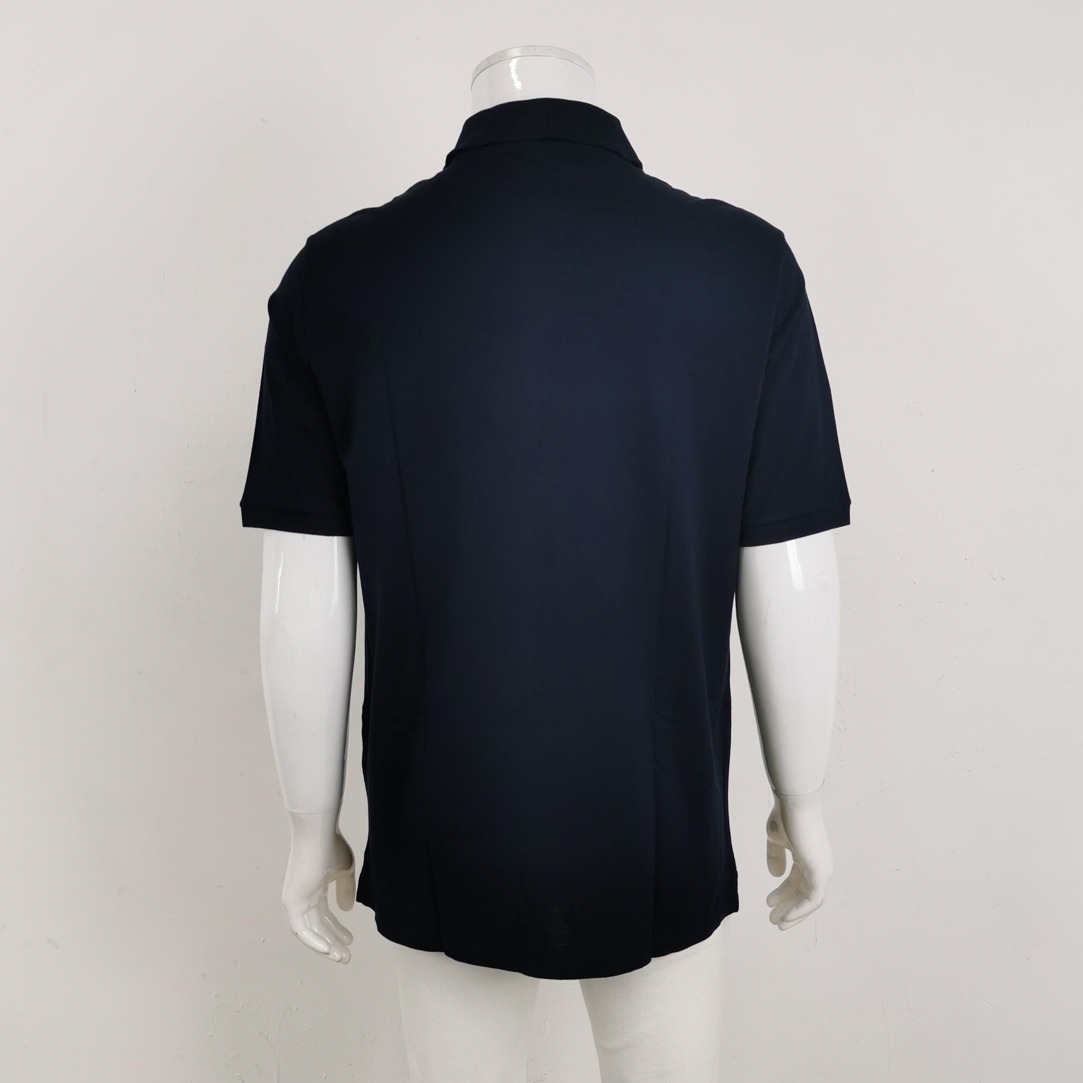 Louis Vuitton Louis Vuitton Solid Cotton Polo Shirt XXL Size US XXL / EU 58 / 5 - 2 Thumbnail