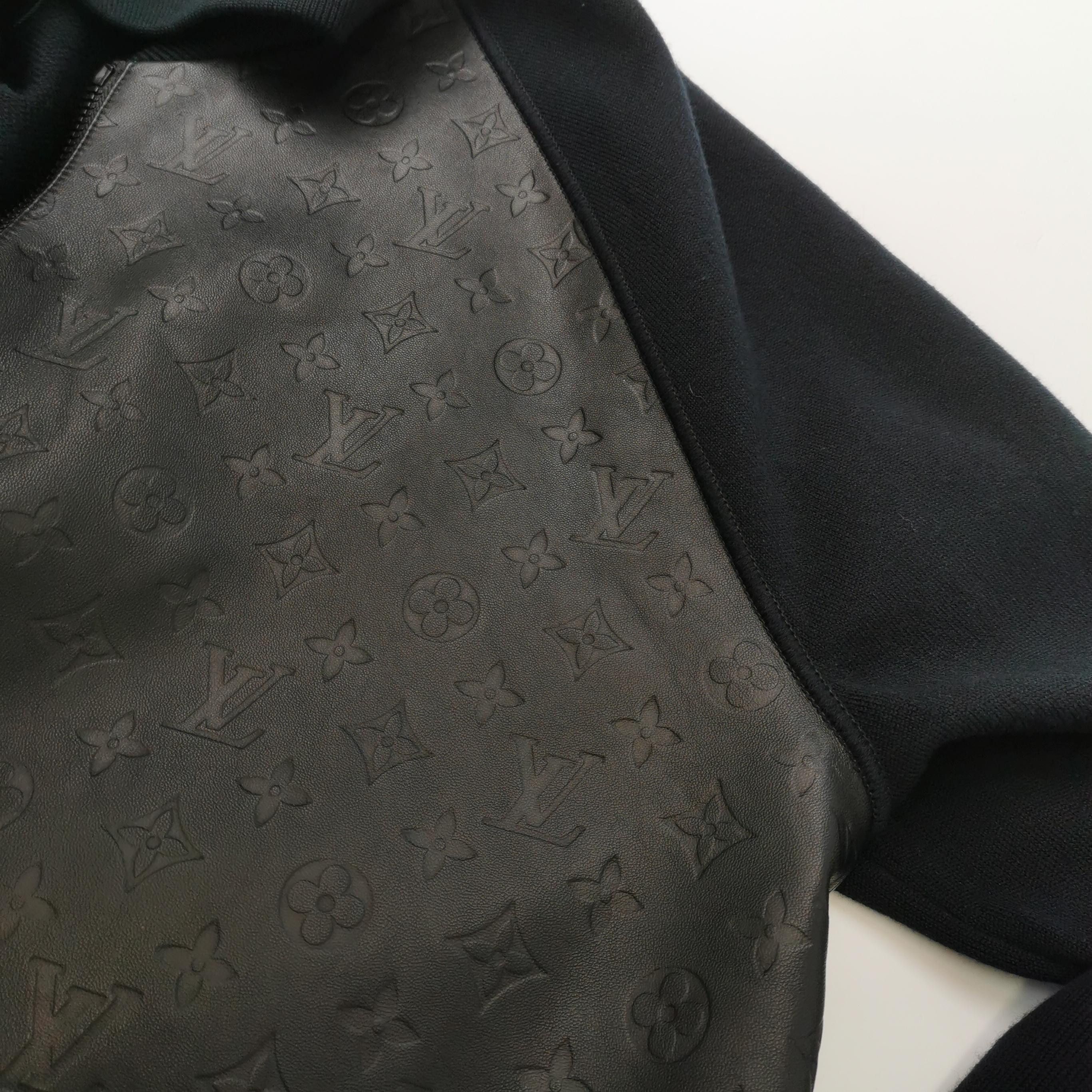 Louis Vuitton Louis Vuitton Monogram Embossed Leather Bomber XL Size US XL / EU 56 / 4 - 3 Thumbnail