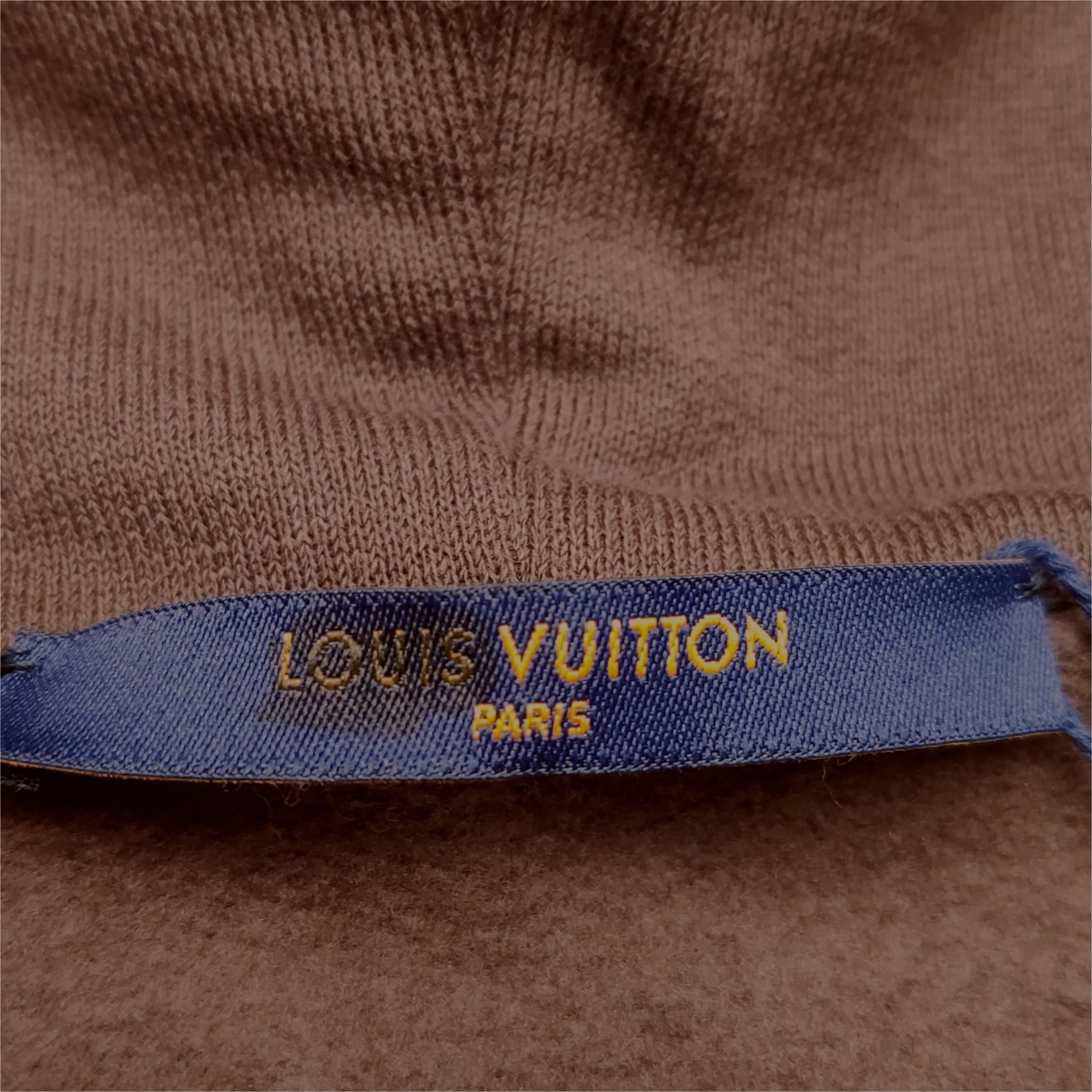 Louis Vuitton Louis Vuitton Wool Blend Logo Hoodie XL Size US XL / EU 56 / 4 - 9 Thumbnail