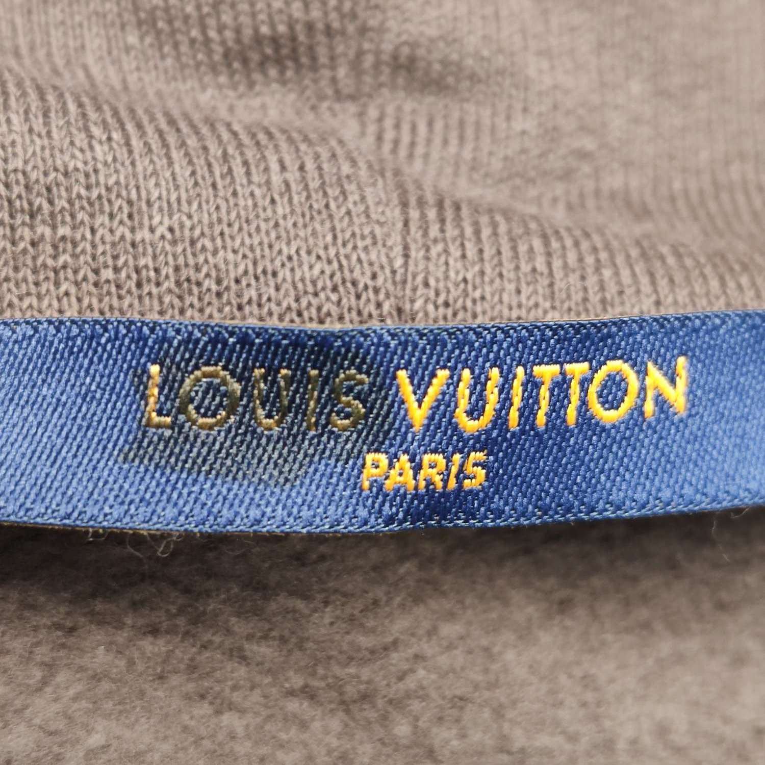 Louis Vuitton Louis Vuitton Wool Blend Logo Hoodie XL Size US XL / EU 56 / 4 - 5 Thumbnail