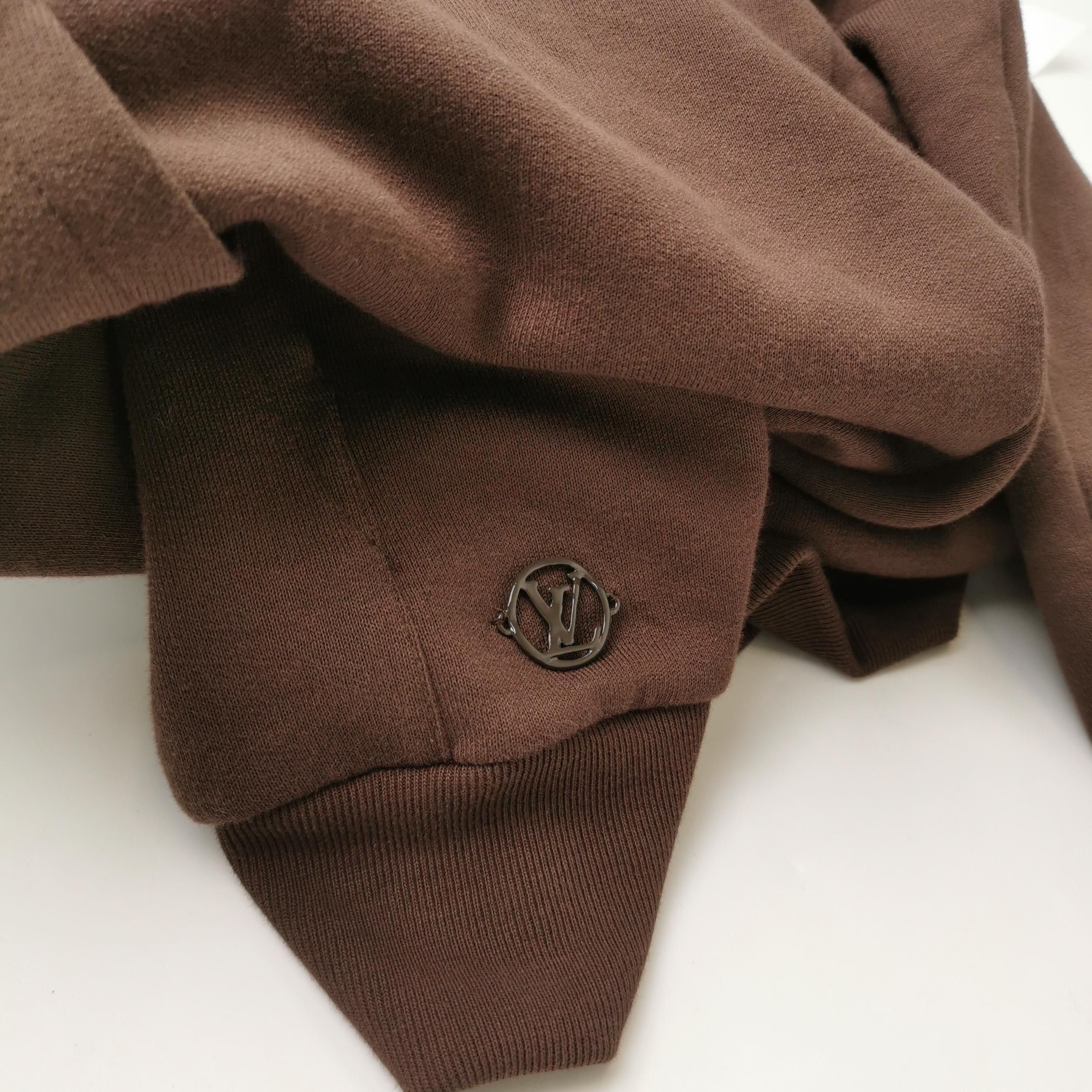 Louis Vuitton Louis Vuitton Wool Blend Logo Hoodie XL Size US XL / EU 56 / 4 - 3 Thumbnail