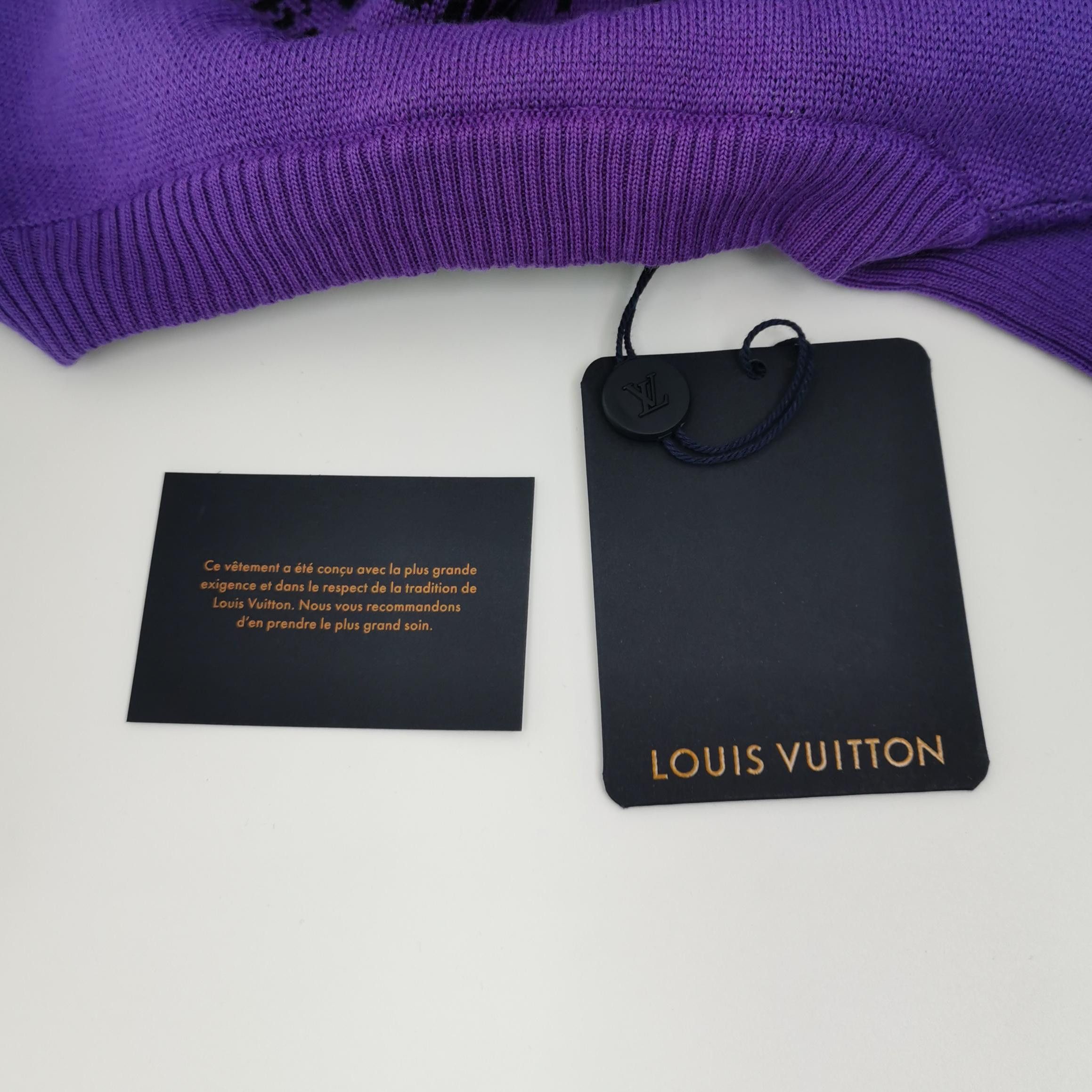 Louis Vuitton Louis Vuitton Intarsia Crowd Wool Sweater M Size US M / EU 48-50 / 2 - 4 Thumbnail