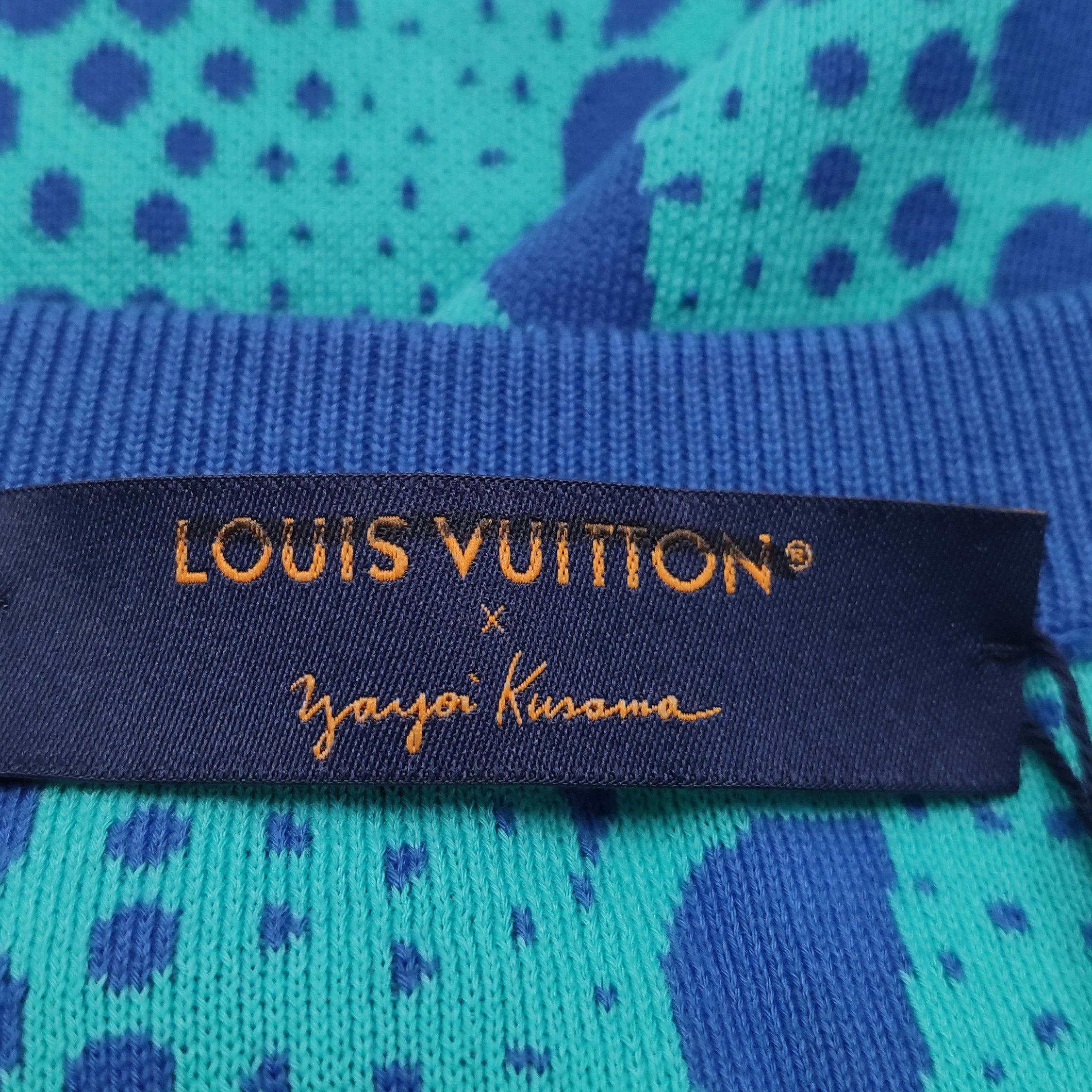 Louis Vuitton Louis Vuitton x Yayoi Kusama Dot Cotton Sweater XL Size US XL / EU 56 / 4 - 9 Thumbnail