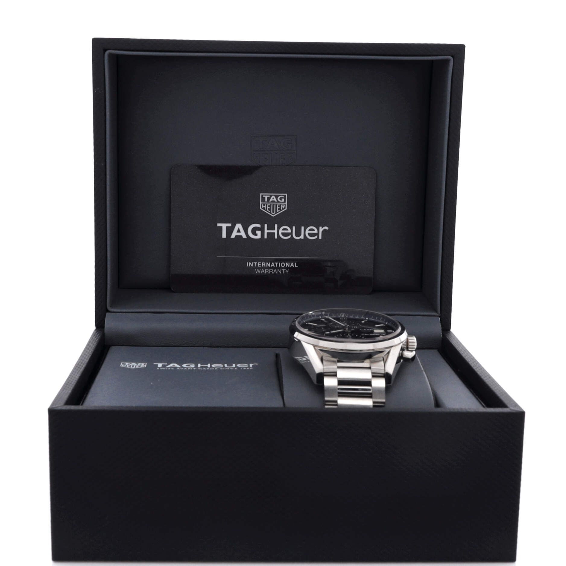 Tag Heuer Carrera calibre 16 chronograph automatic watch stainless steel 41 Size ONE SIZE - 2 Thumbnail