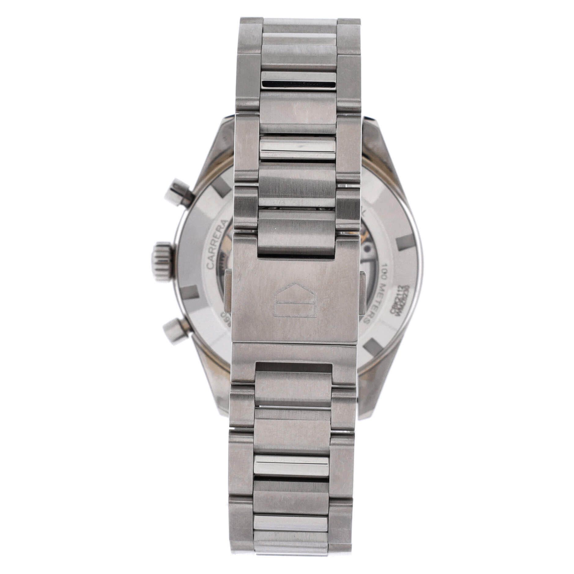 Tag Heuer Carrera calibre 16 chronograph automatic watch stainless steel 41 Size ONE SIZE - 5 Thumbnail