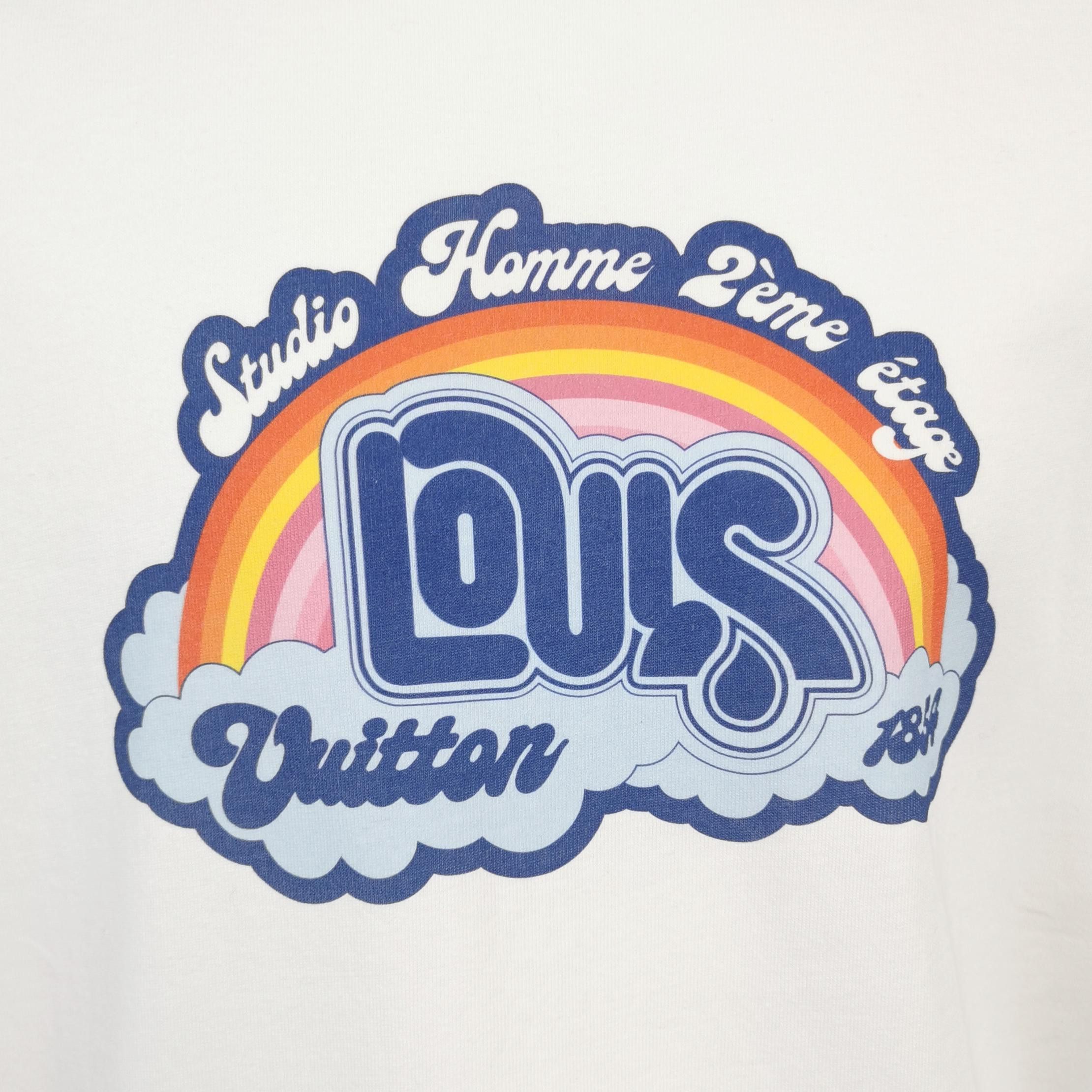 Louis Vuitton Louis Vuitton Rainbow Graphic T-Shirt S Size US S / EU 44-46 / 1 - 3 Thumbnail