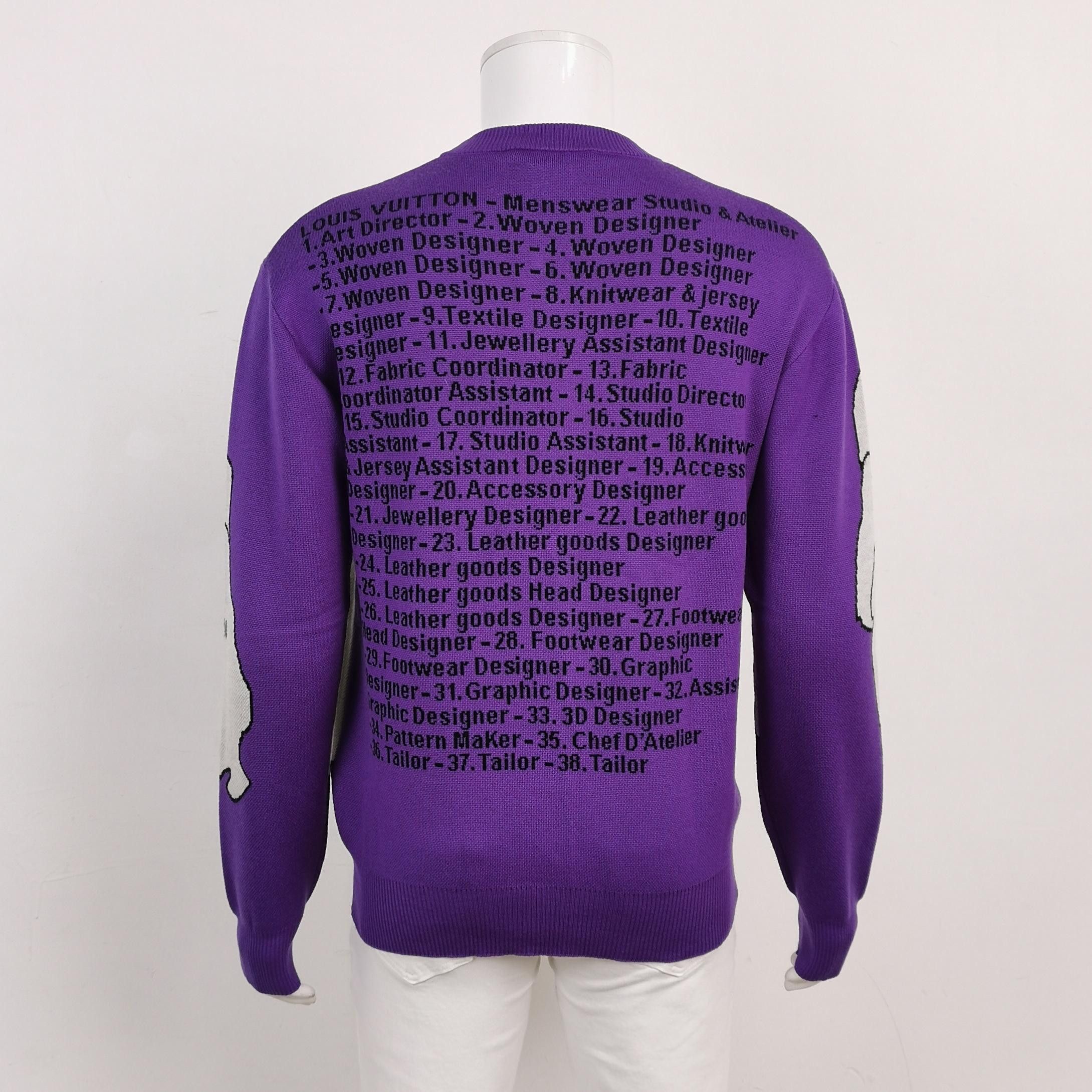 Louis Vuitton Louis Vuitton Studio & Atelier Wool Sweater Size L Size US L / EU 52-54 / 3 - 2 Thumbnail