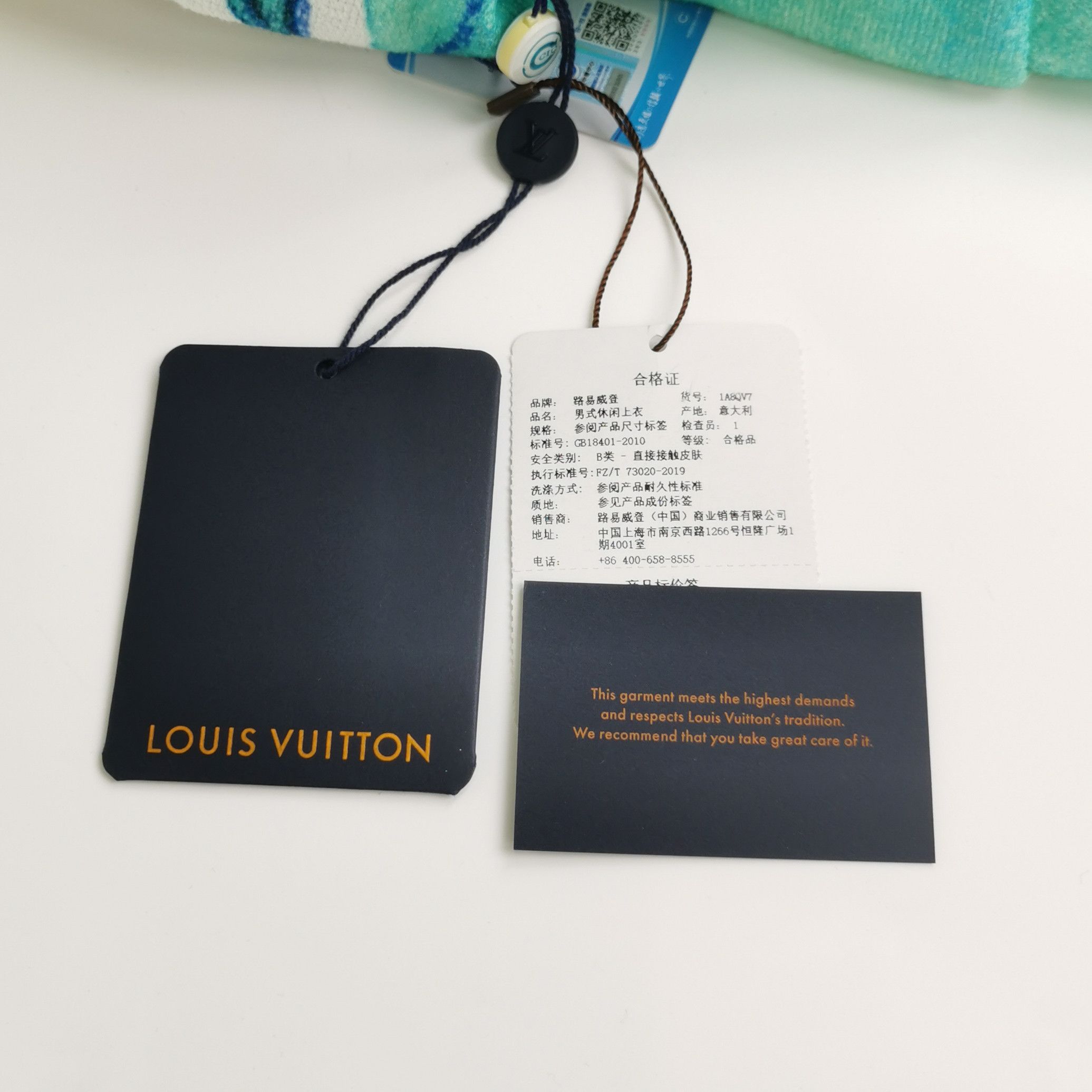 Louis Vuitton Louis Vuitton Watercolour Logo Sweatshirt L Size US L / EU 52-54 / 3 - 5 Thumbnail