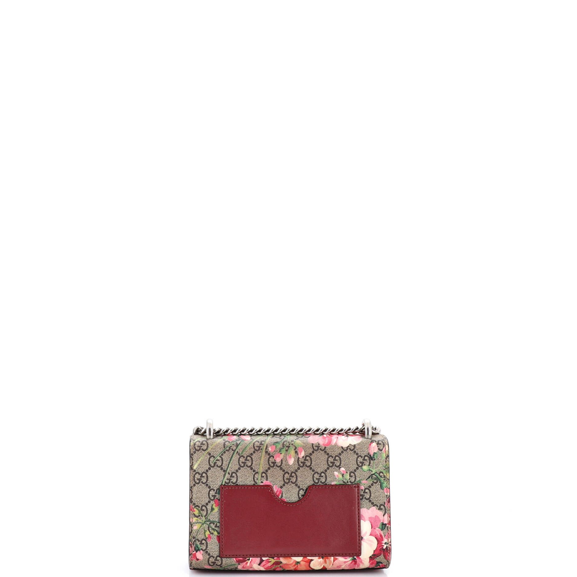 Gucci Padlock shoulder bag blooms print gg coated canvas small Size ONE SIZE - 2 Thumbnail