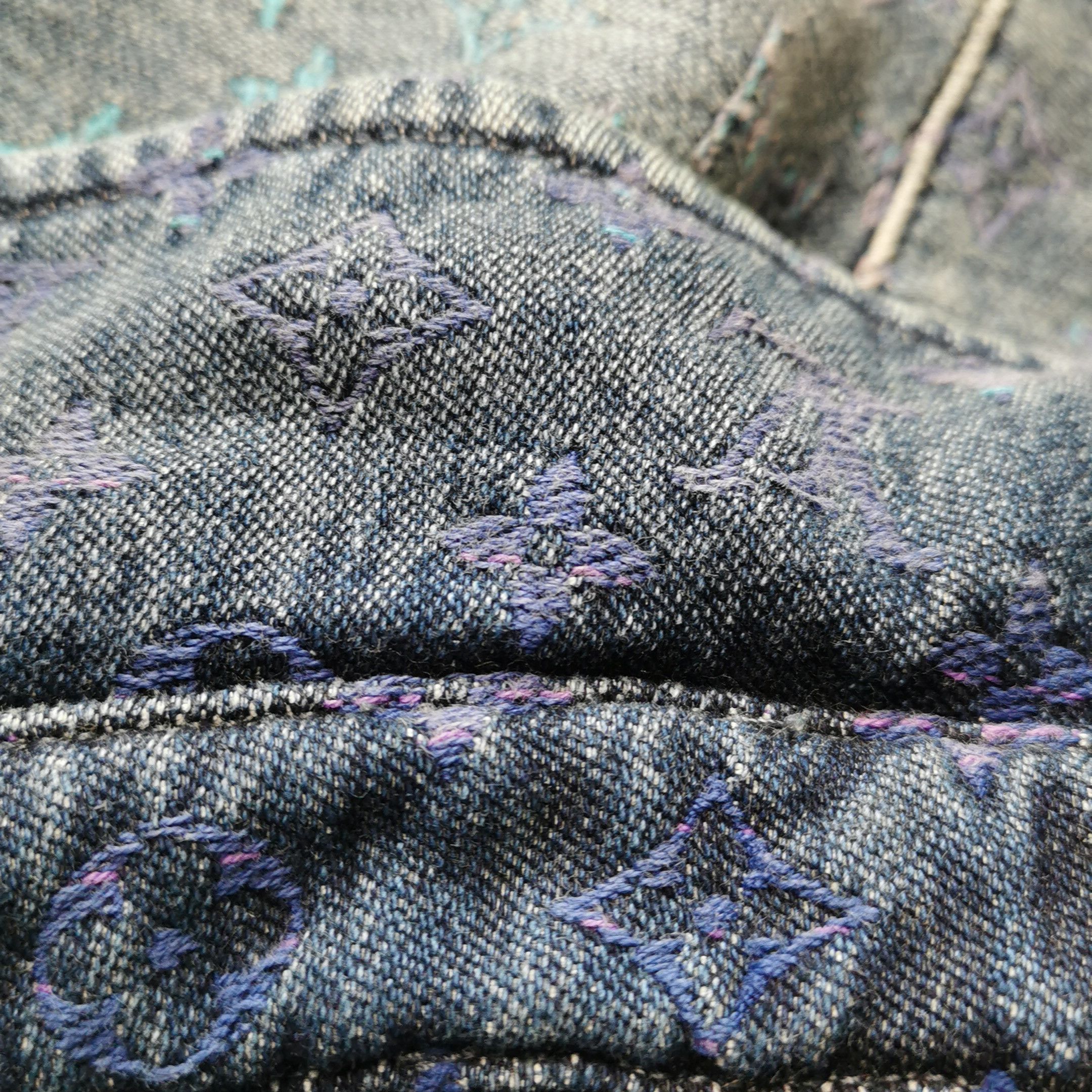 Louis Vuitton Louis Vuitton Monogram Gradient Denim Jacket Size XS Size US XS / EU 42 / 0 - 9 Thumbnail