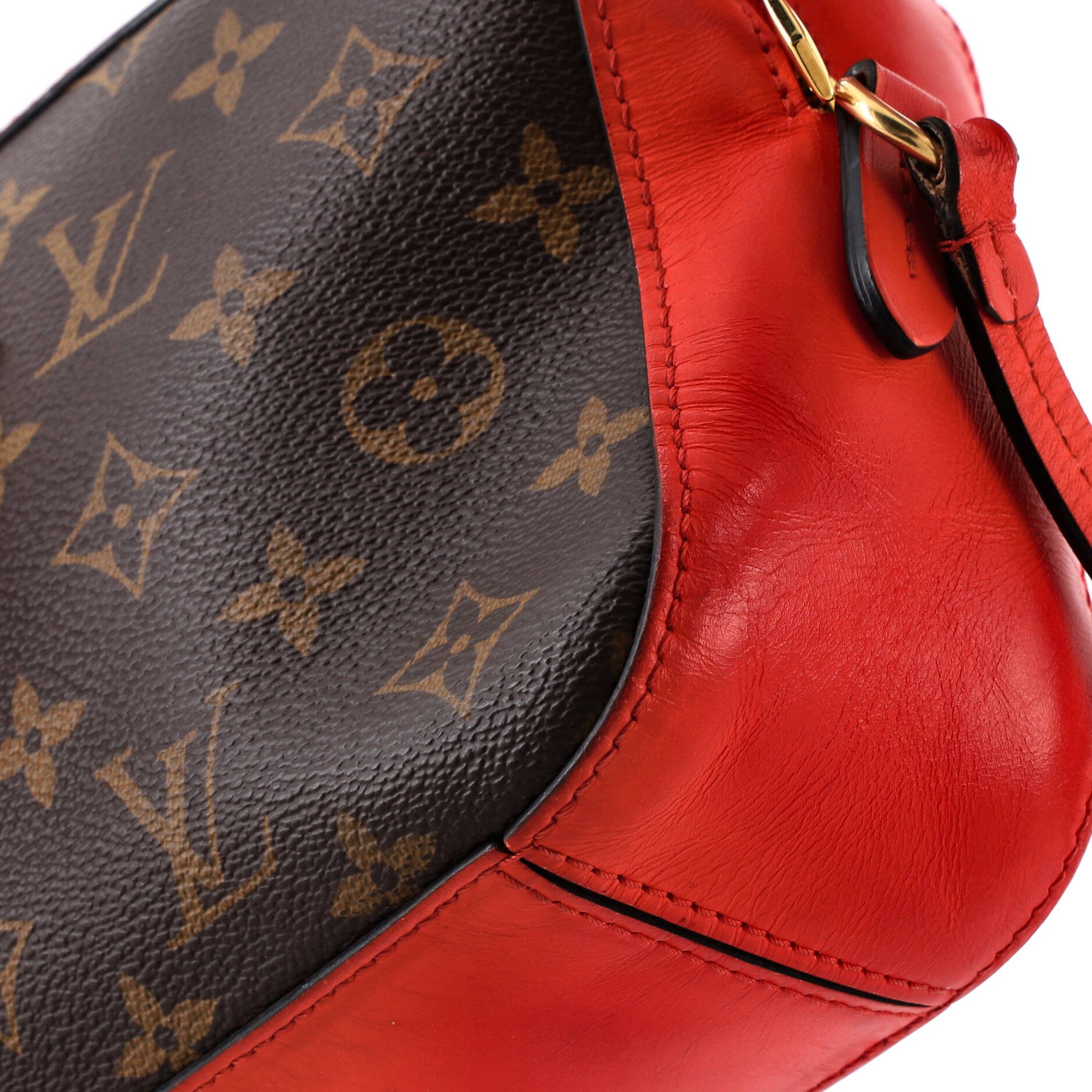 Louis Vuitton Saintonge handbag monogram canvas with leather Size ONE SIZE - 7 Thumbnail