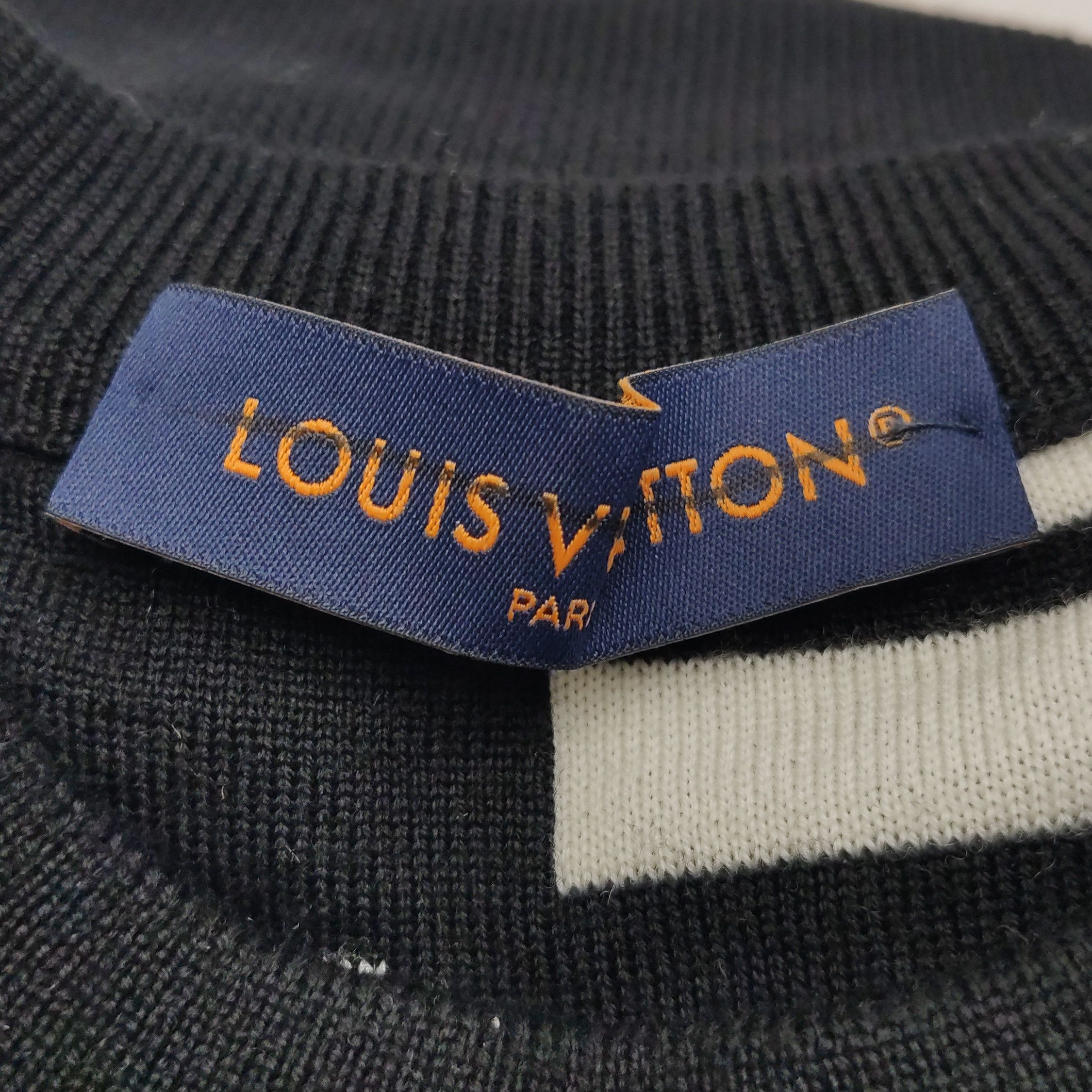 Louis Vuitton Louis Vuitton Geometric Intarsia Wool Sweater M Size US M / EU 48-50 / 2 - 8 Thumbnail