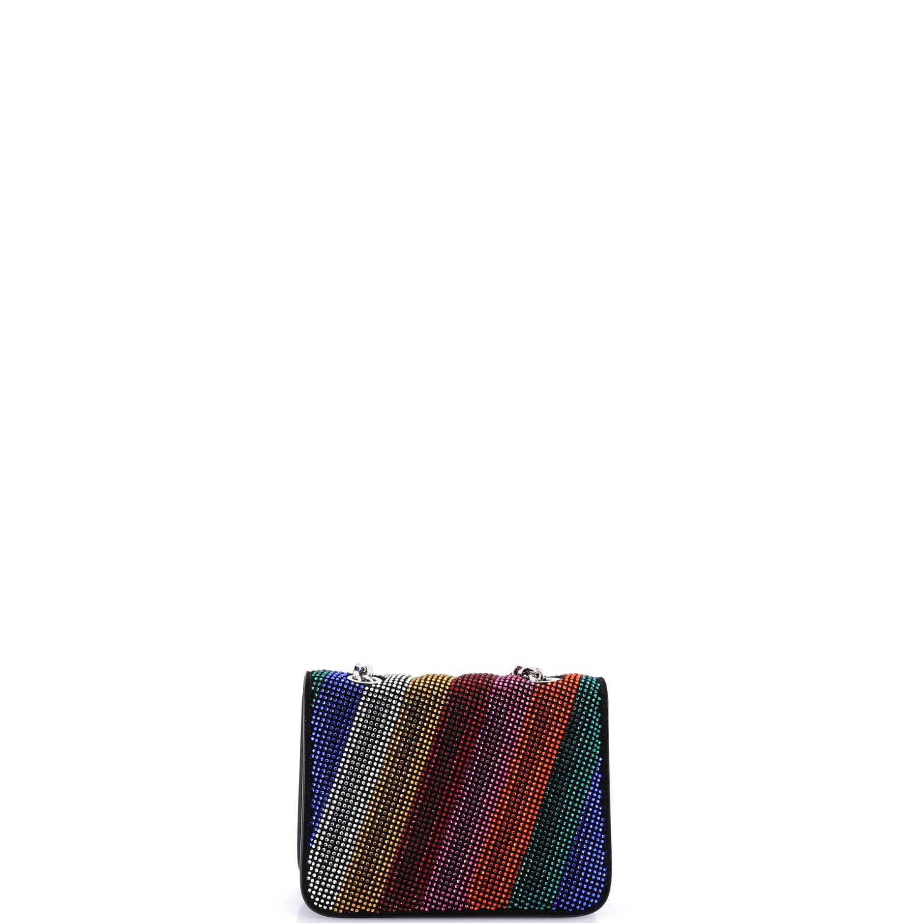 Salvatore Ferragamo Miss vara bow crossbody bag crystal embellished leather mini Size ONE SIZE - 2 Thumbnail
